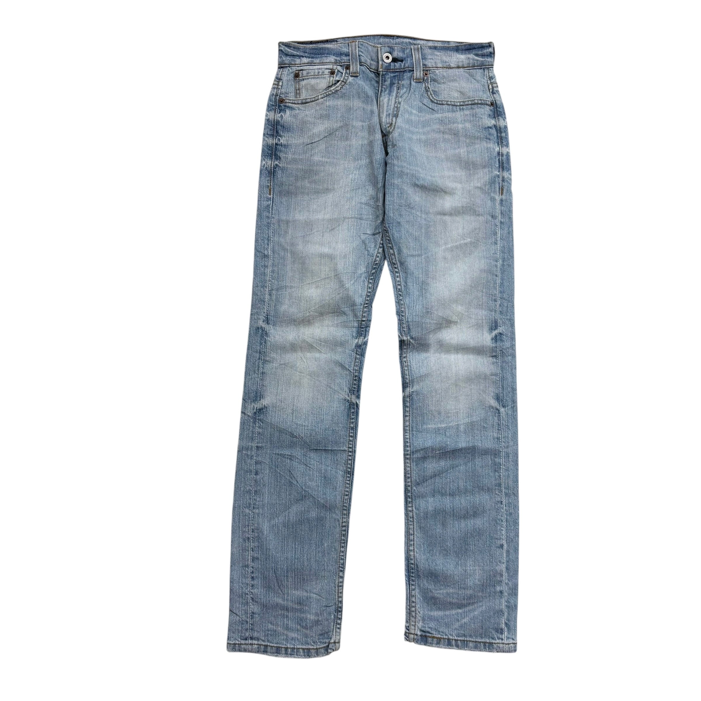 Levis 511 Jeans W30 L30 Mens Light Blue Slim Fit Vintage Denim