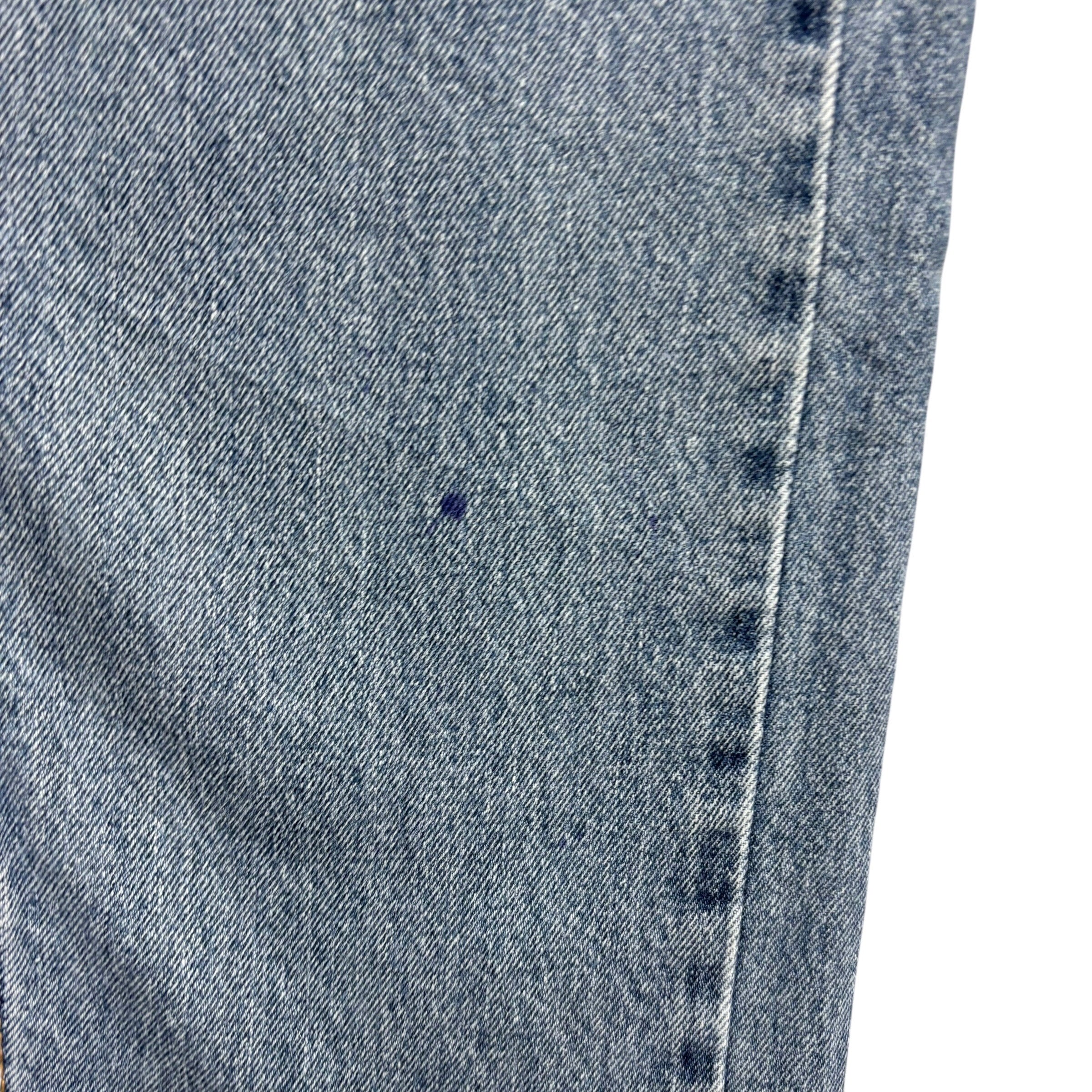 Levis 505 Jeans W33 L30 Mens Light Blue Regular Straight Fit Denim