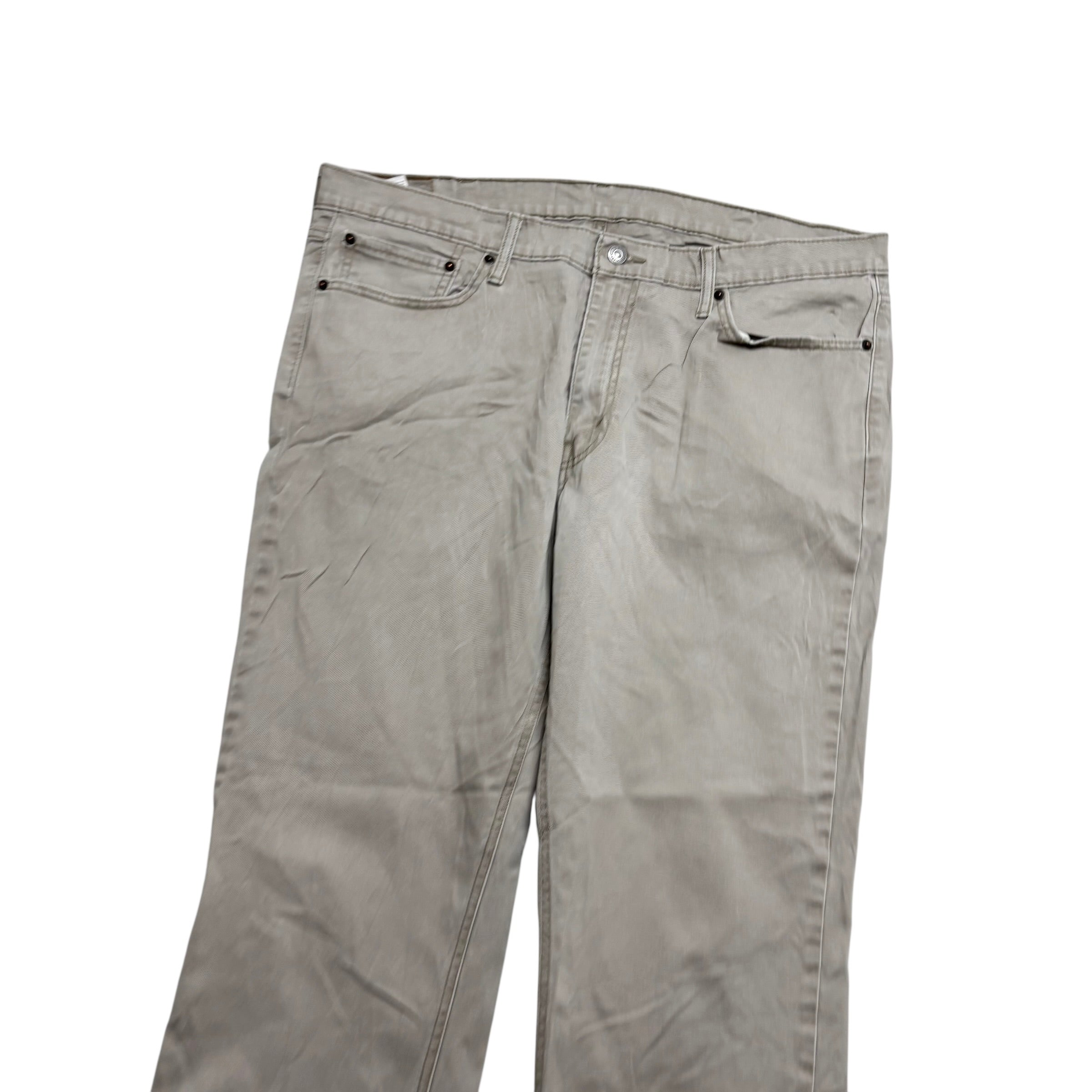Levis 541 Trousers W38 L28 Mens Stone Athletic Tapered Fit Pants