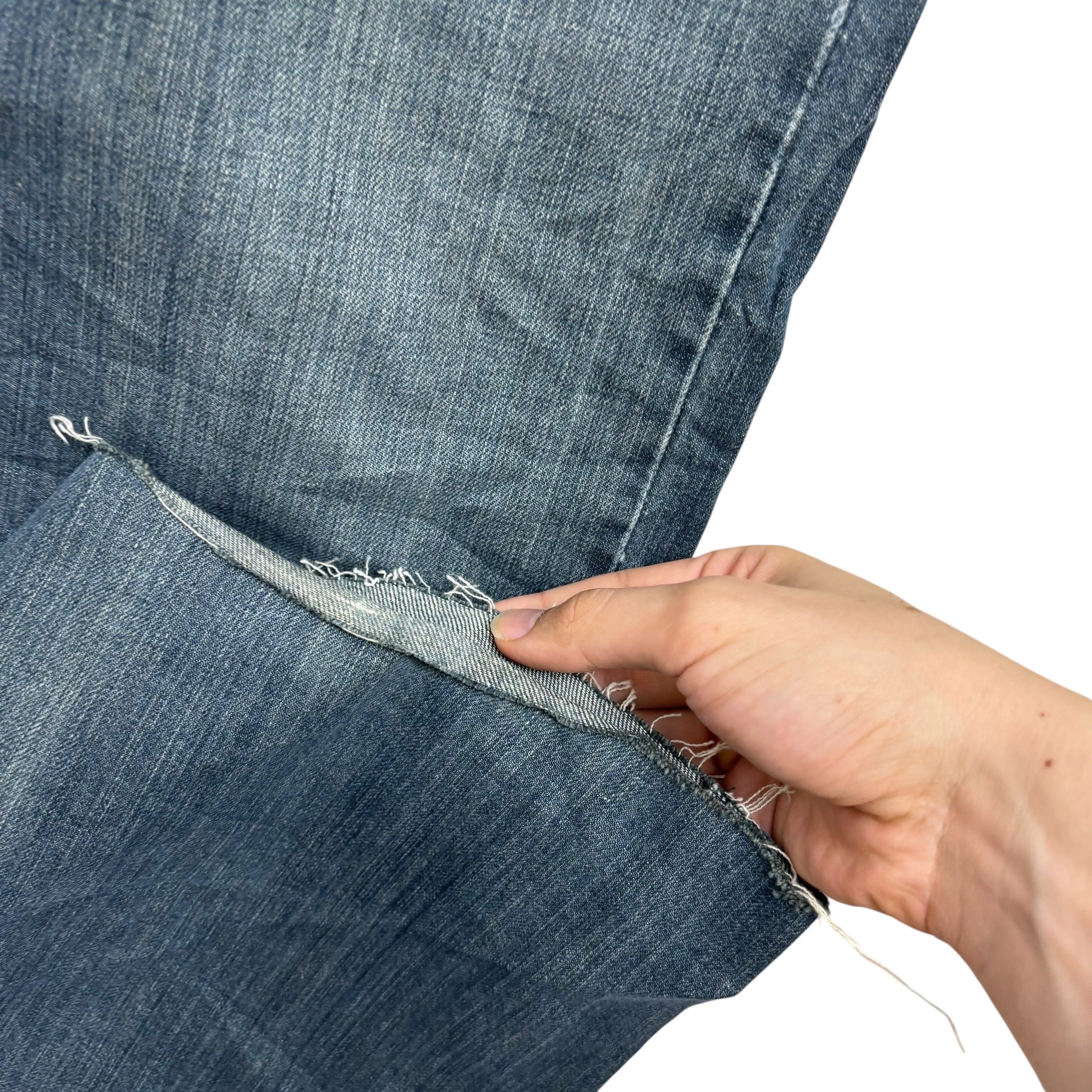 Levis 559 Jeans W36 L32 Mens Dark Blue Baggy Relaxed Straight Fit Vintage (F)