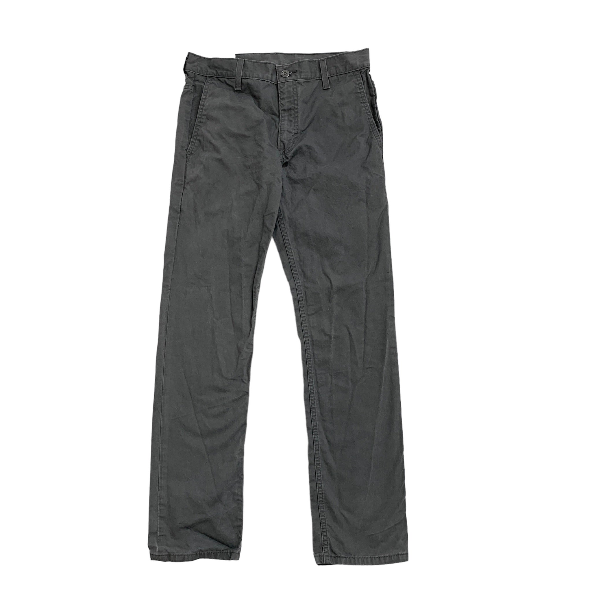 Levis 511 Trousers W30 L30 Mens Grey Slim Fit Cotton Pants