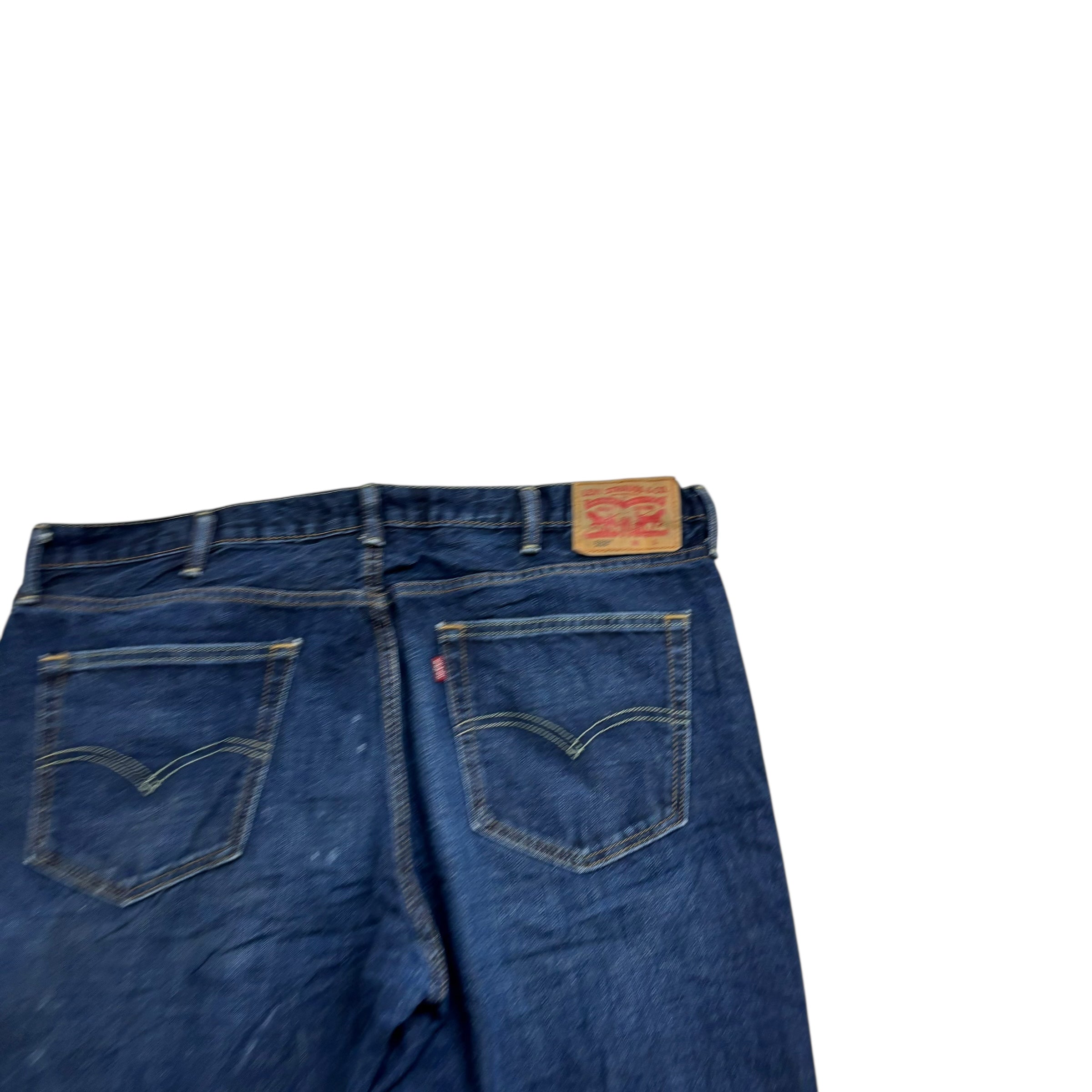 Levis 559 Jeans W40 L36 Mens Dark Blue Relaxed Straight Fit Denim