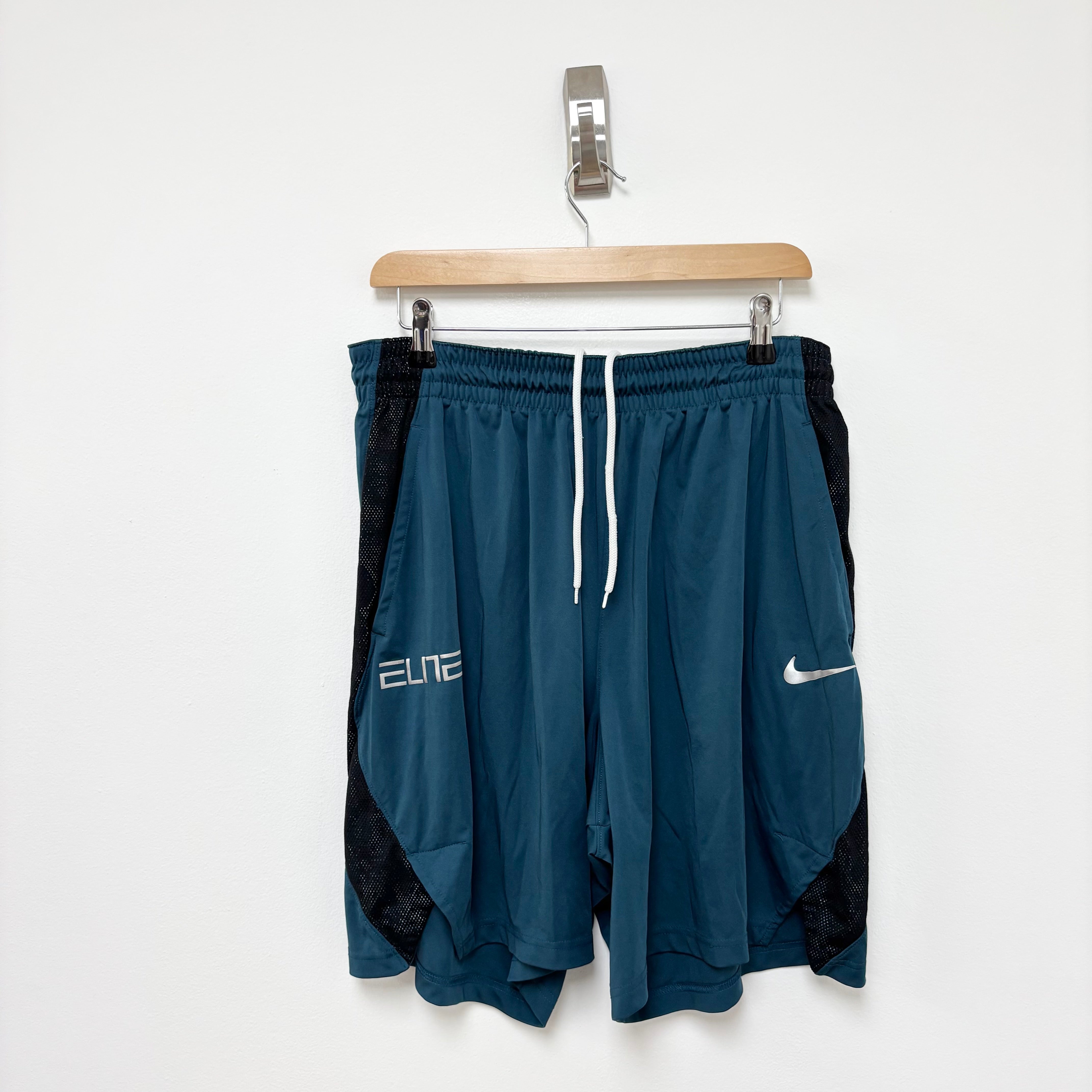 Nike Shorts Mens XXL Blue Dri Fit Running Sports Gym Pockets Athletic (E)