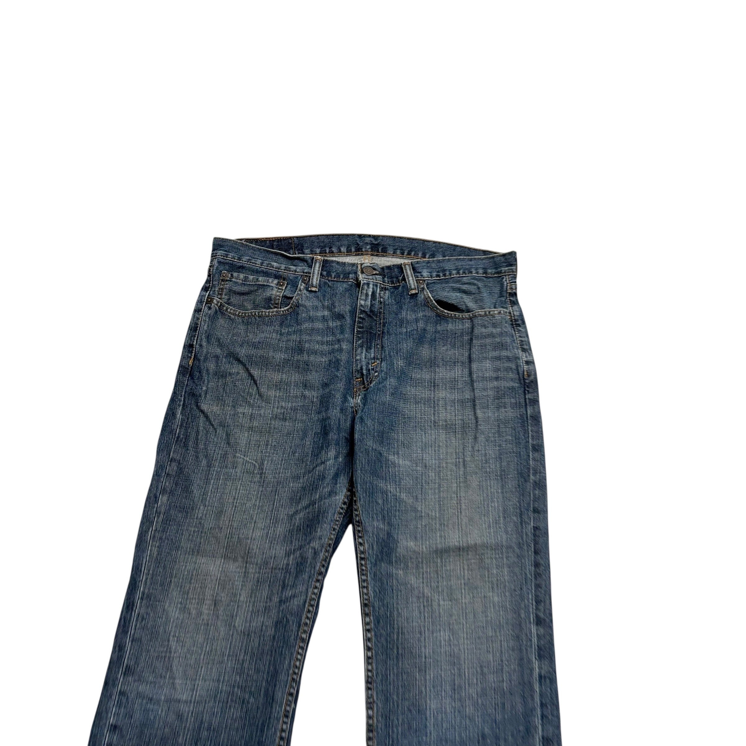 Levis 559 Jeans W36 L32 Mens Dark Blue Baggy Relaxed Straight Fit Denim