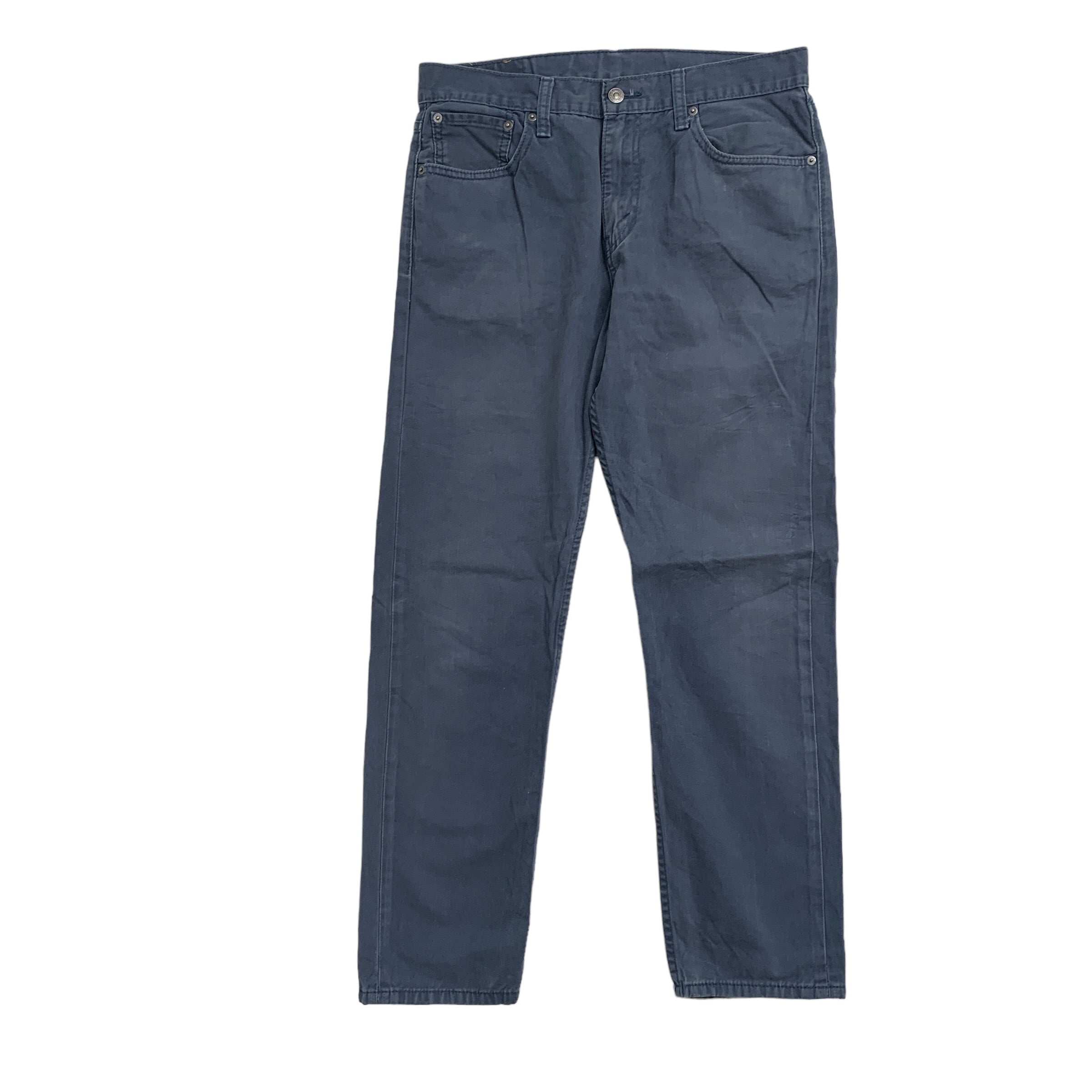 Levis 508 Trousers W32 L30 Mens Blue Regular Tapered Fit Cotton Pants