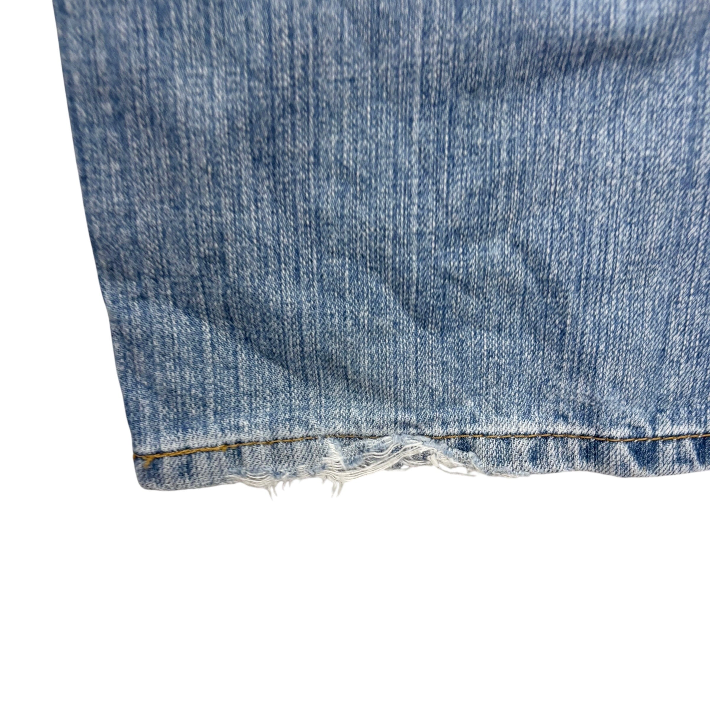 Levis 569 Jeans W36 L30 Mens Light Blue Baggy Relaxed Straight Fit Denim