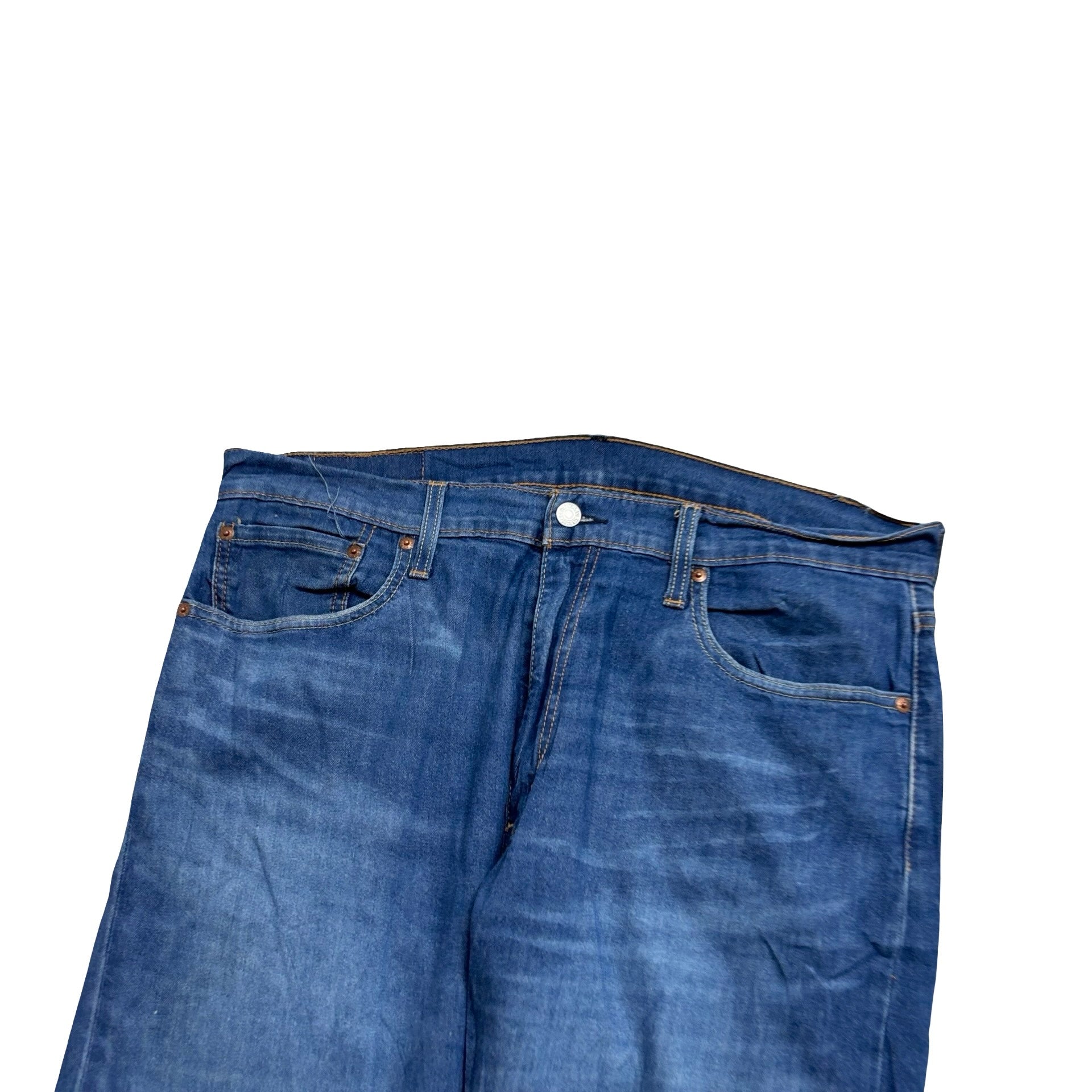 Levis 512 Jeans W36 L32 Mens Mid Blue Slim Tapered Fit Stretch Denim