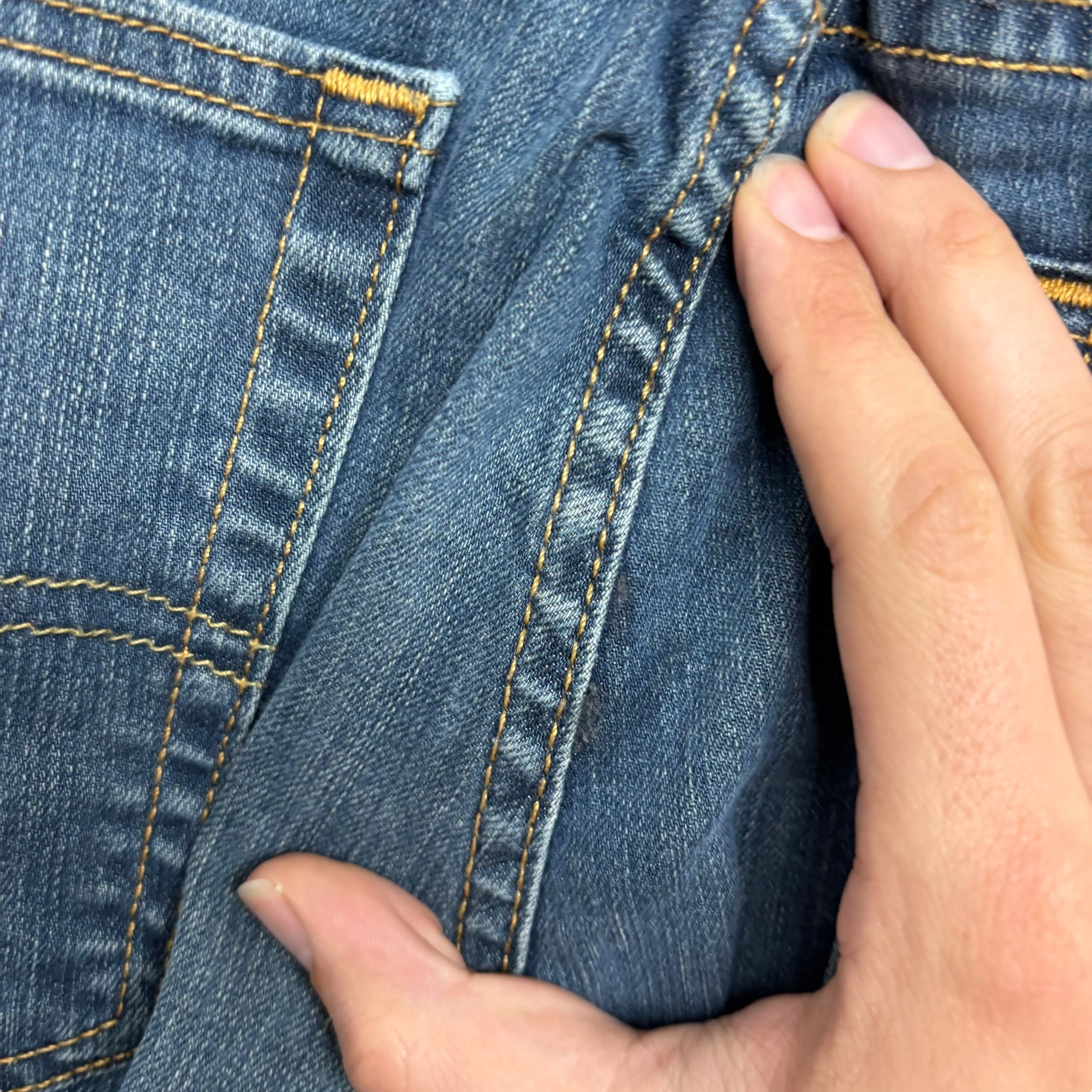 Levis 559 Jeans W33 L32 Mens Blue Regular Straight Fit Stretch Denim