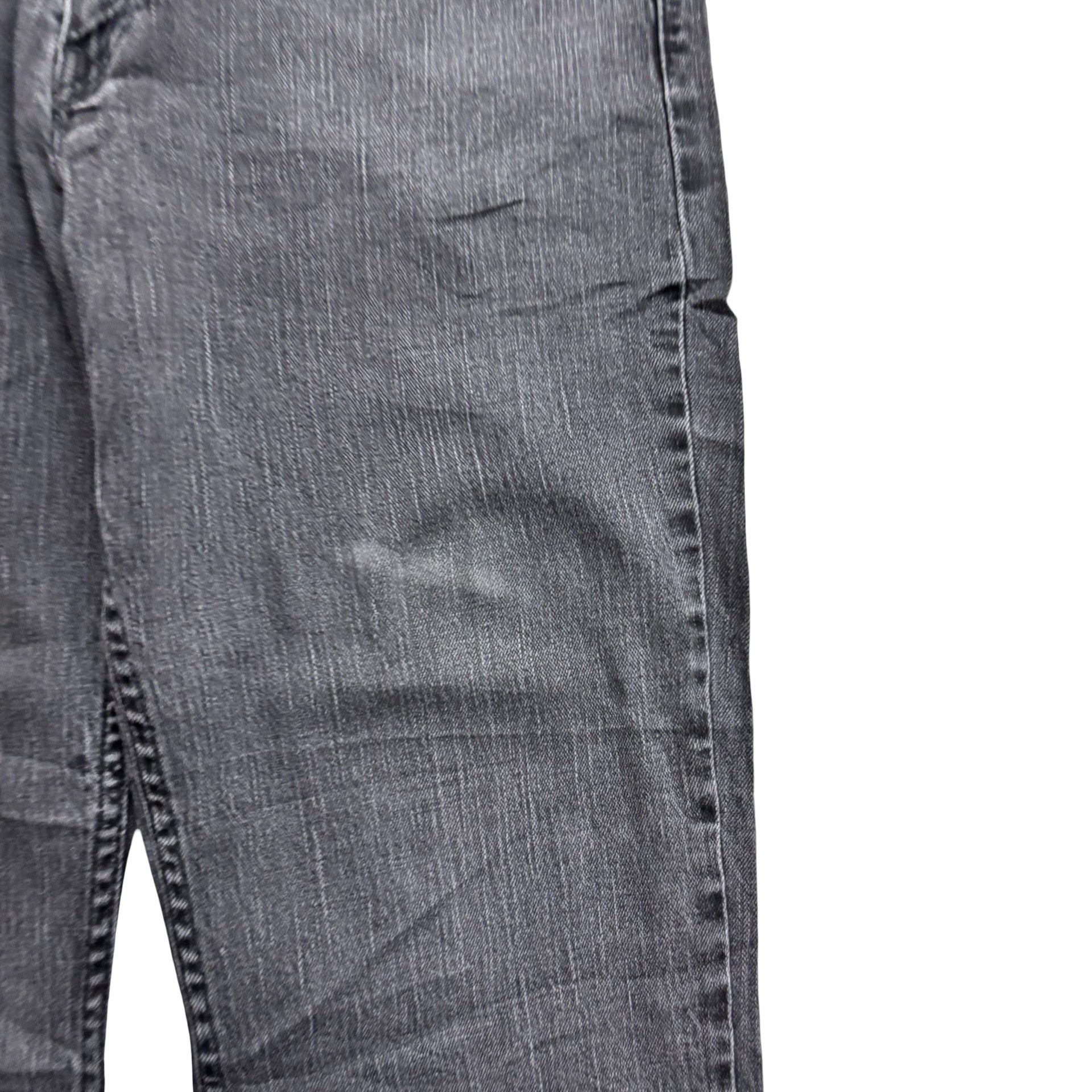 Levis 514 Jeans W34 L27 Mens Black Regular Straight Fit Stretch Denim