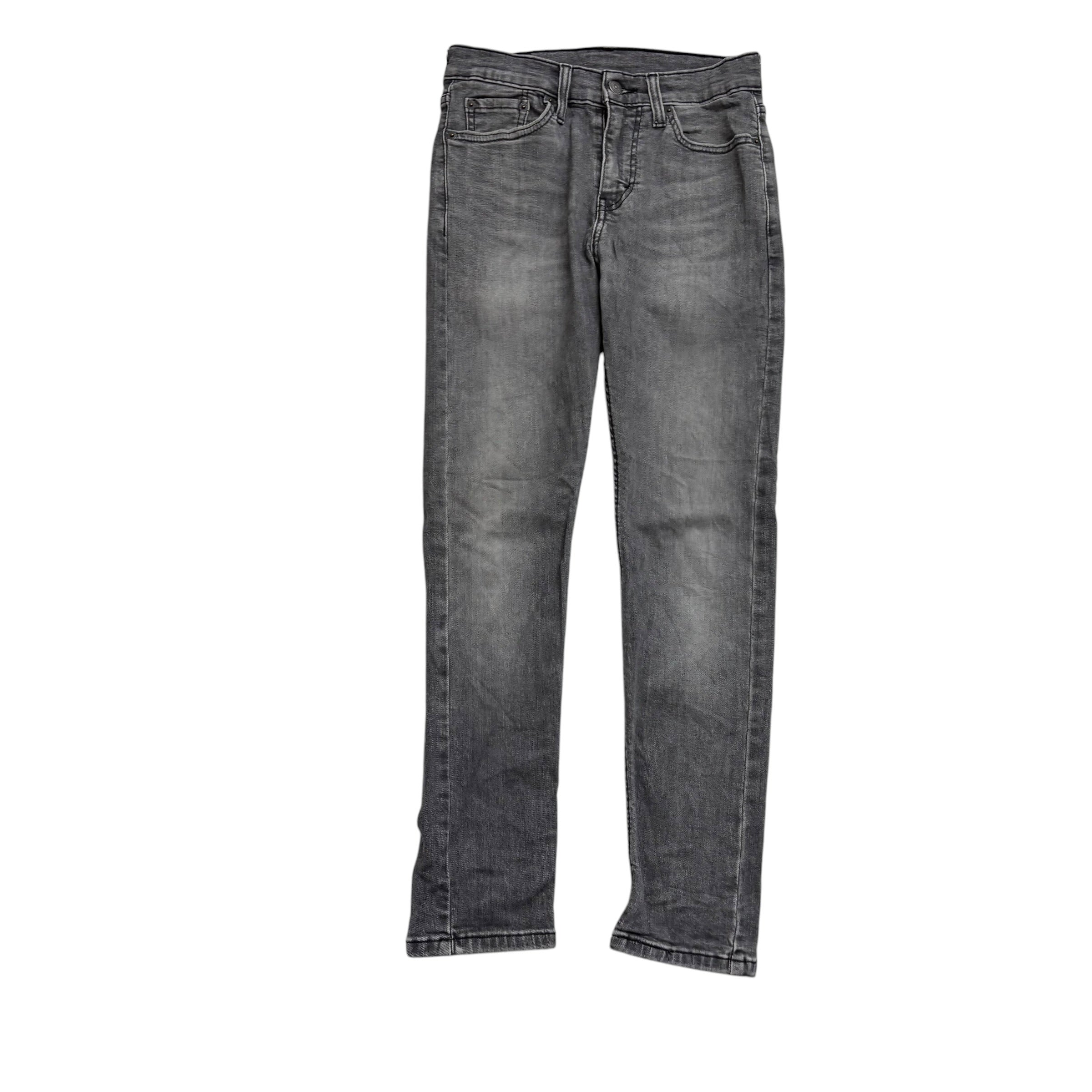 Levis 510 Jeans W27 L28 Mens Grey Skinny Fit Stretch Denim (E)