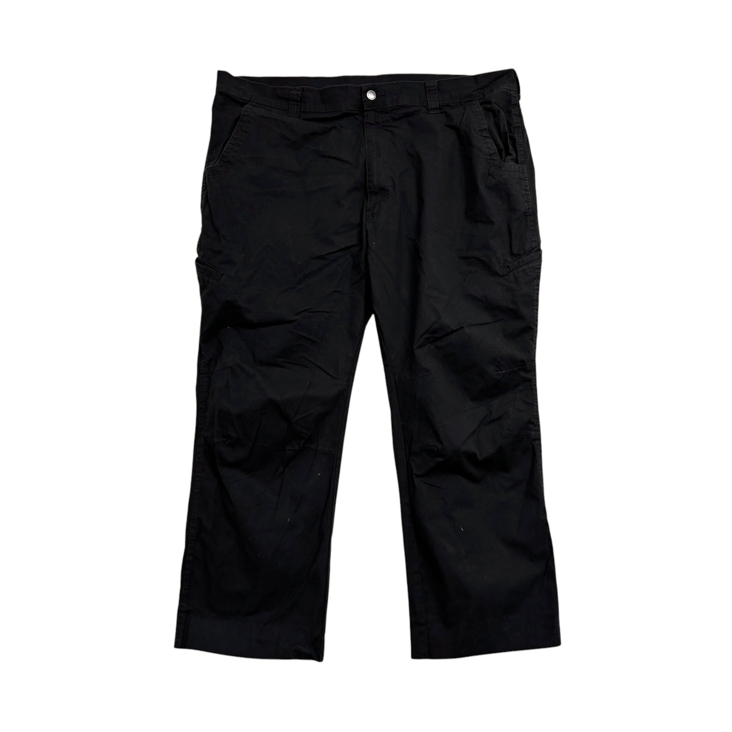 Dickies Carpenter Pants W42 L27 Mens Black Relaxed Straight Trousers (E)