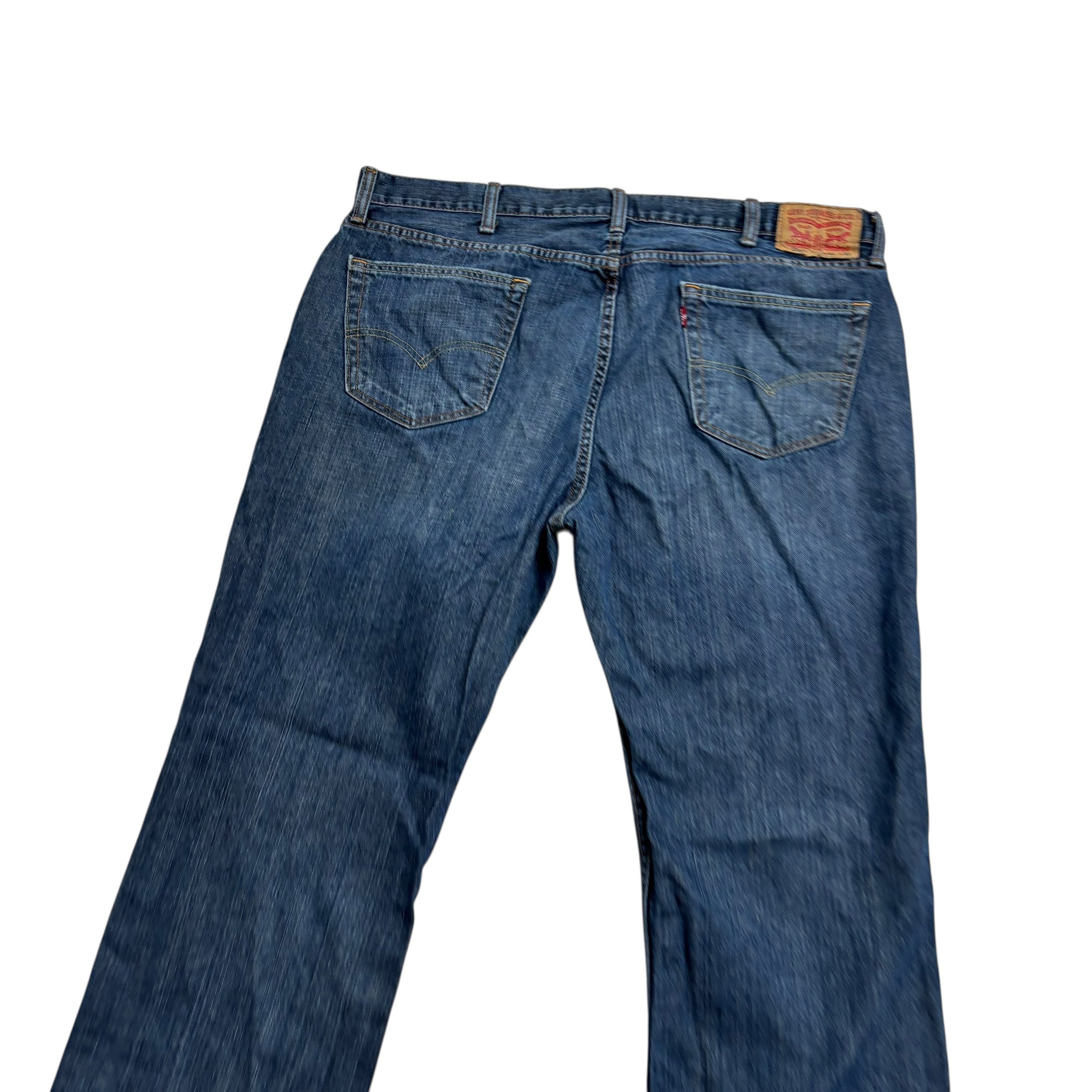 Levis 559 Jeans W40 L32 Mens Mid Blue Baggy Relaxed Straight Fit Denim (E)