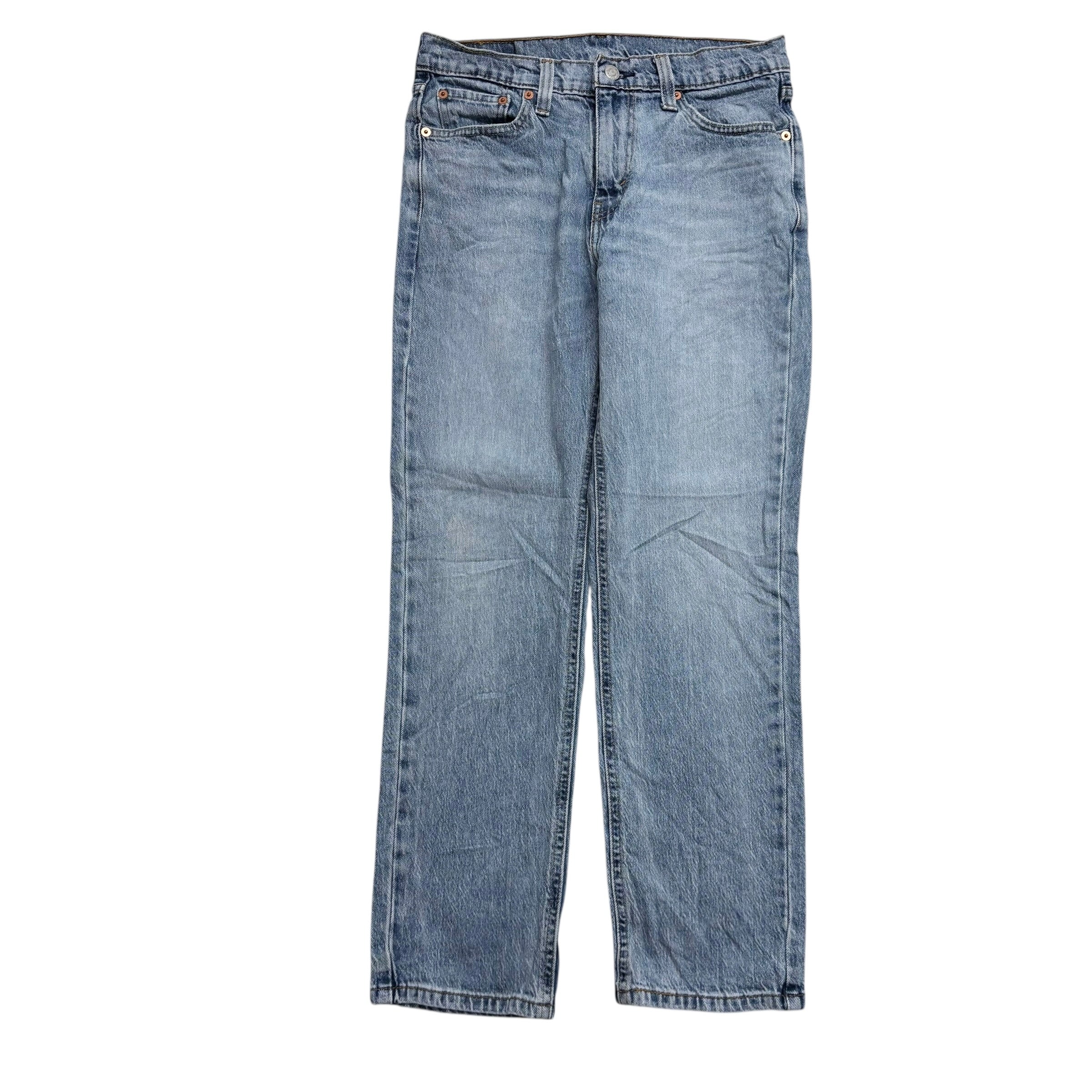 Levis 541 Jeans W29 L30 Mens Light Blue Athletic Tapered Fit Stretch Denim (E)