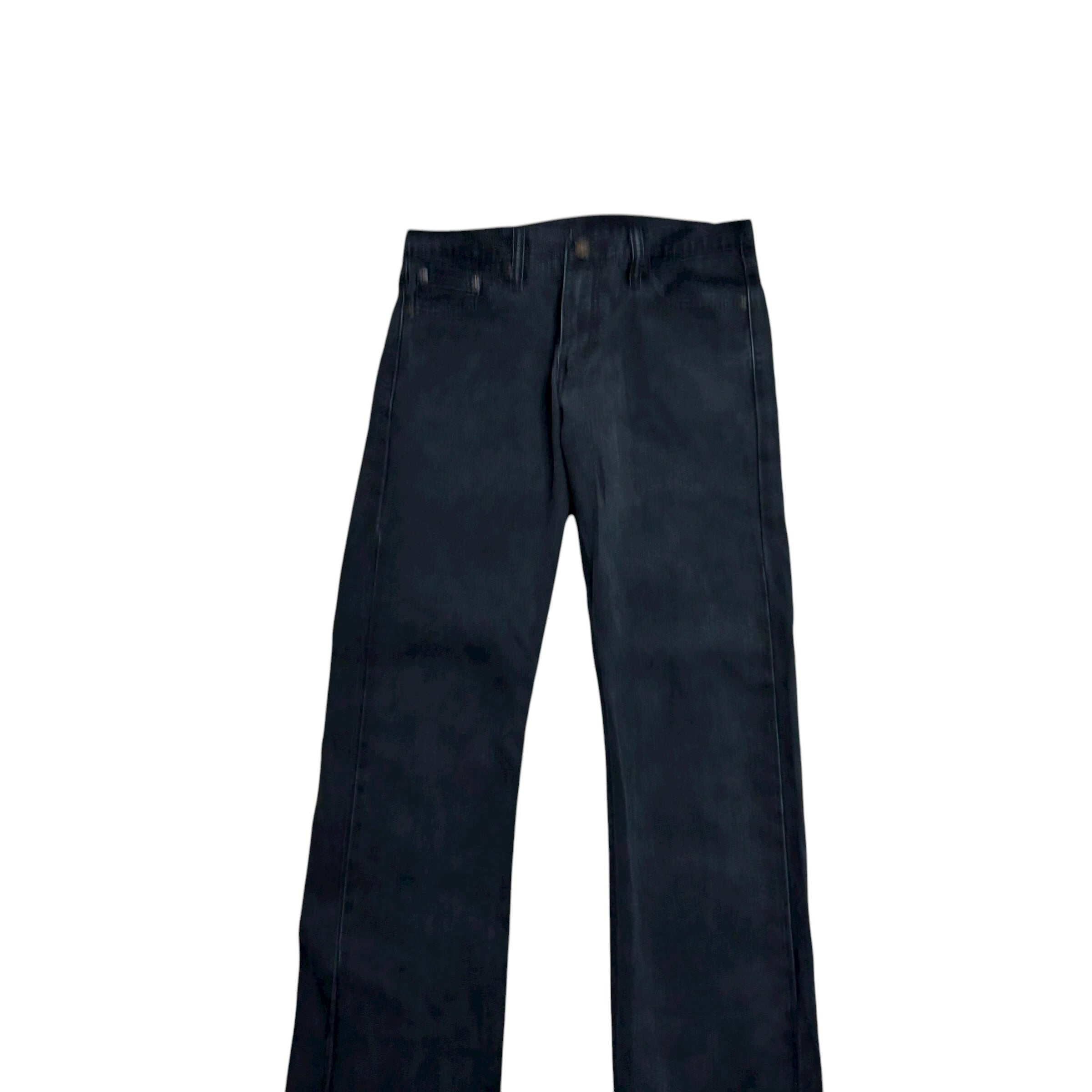 Levis 513 Jeans W30 L32 Mens Black Slim Straight Fit Stretch Denim (F)