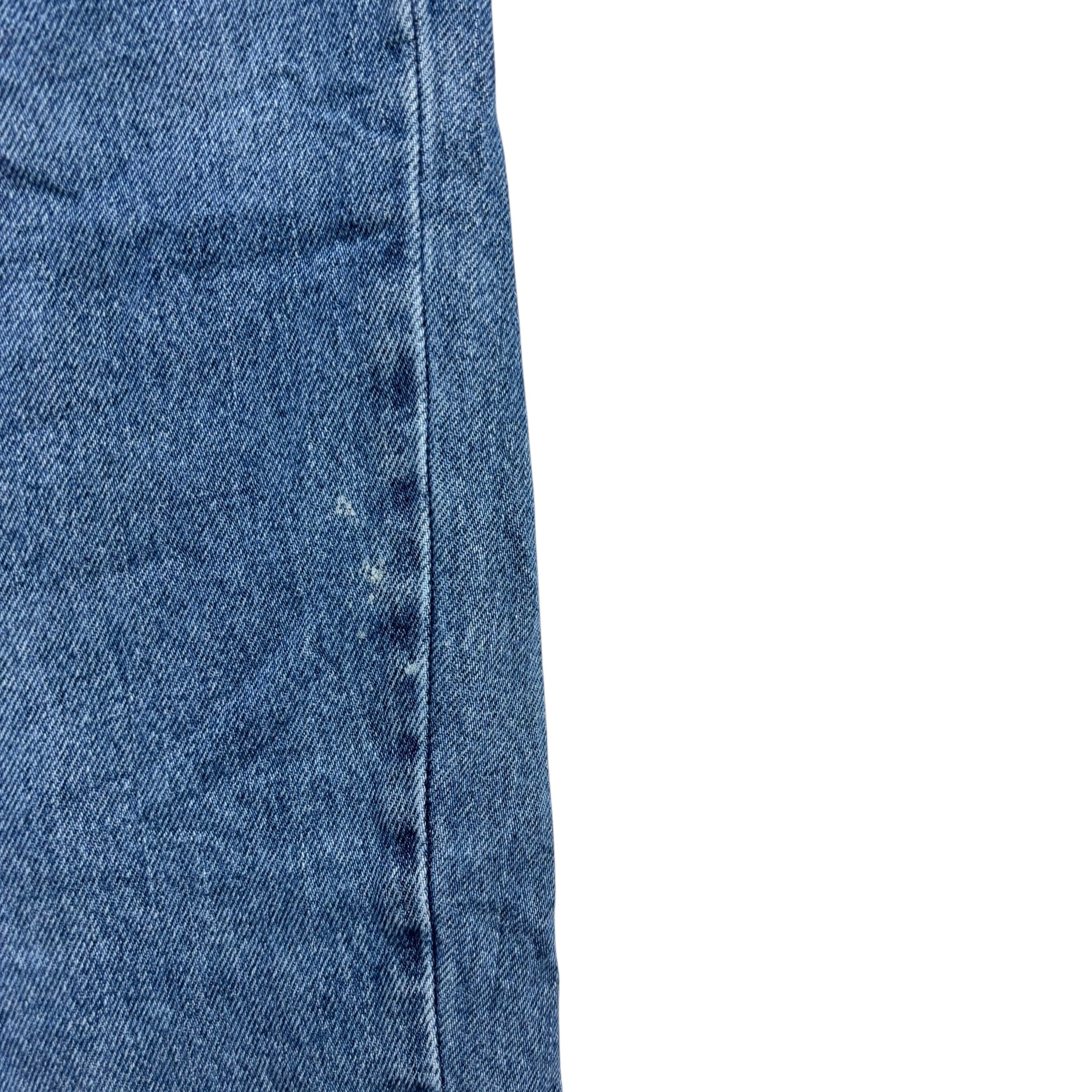Levis 560 Jeans W36 L28 Mens Mid Blue Relaxed Tapered Fit Vintage Denim