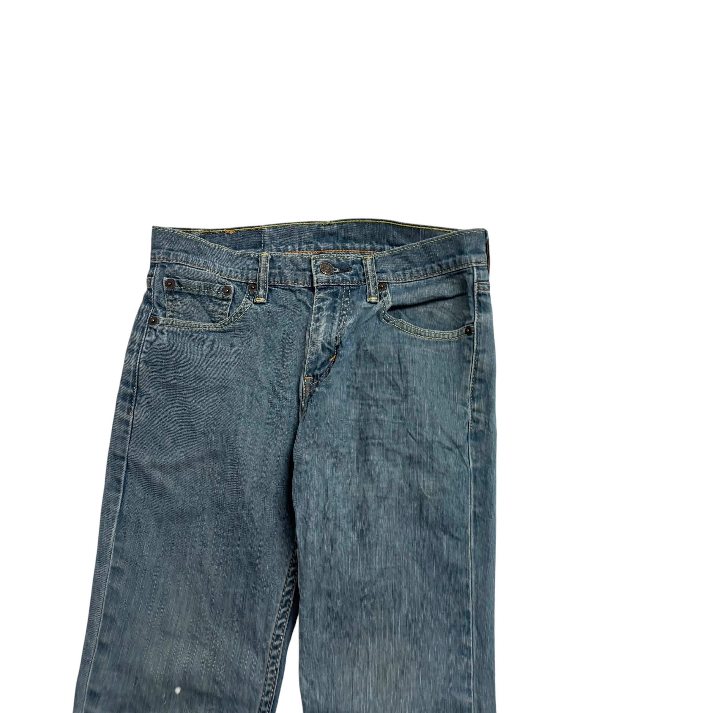 Levis 511 Jeans W29 L31 Mens Mid Blue Slim Fit Stretch Denim (F)