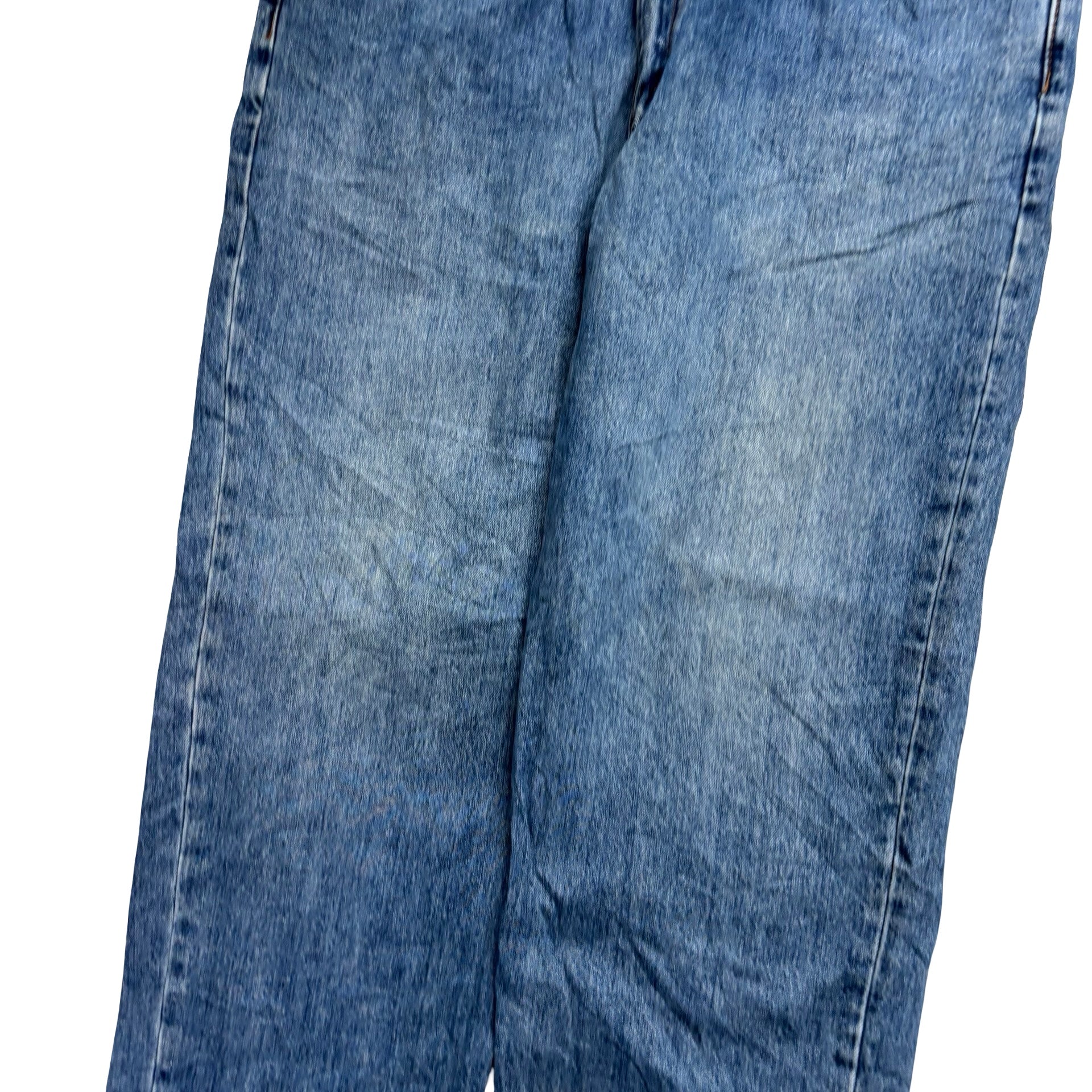 Levis 550 Jeans W36 L30 Mens Mid Blue Baggy Relaxed Straight Fit Denim