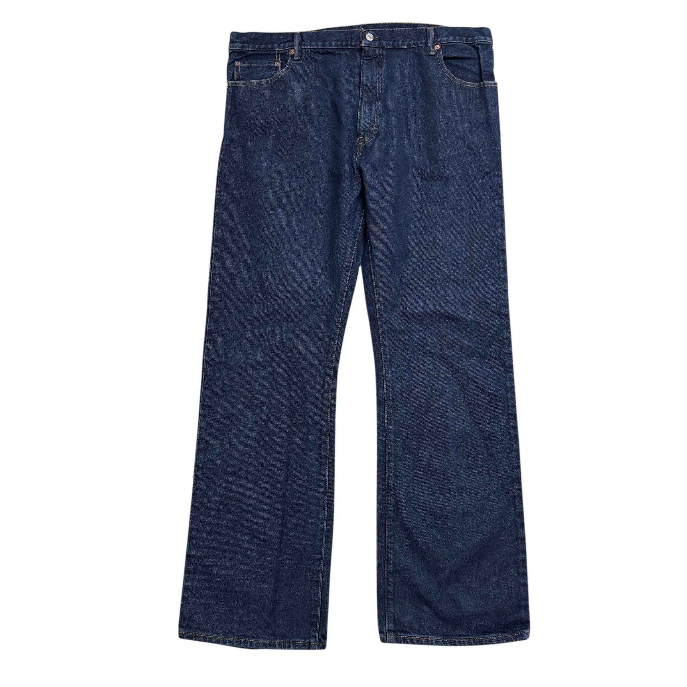 Levis 517 Jeans W42 L36 Mens Dark Blue Regular Bootcut Fit Denim