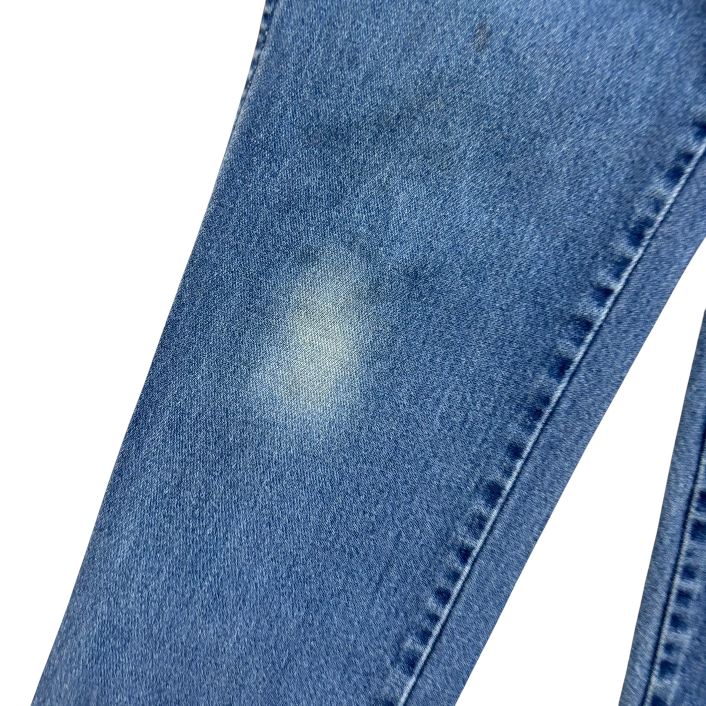 Wrangler Jeans Cowboy Cut W32 L32 Mens Mid Blue 936 Slim Fit Denim (F)