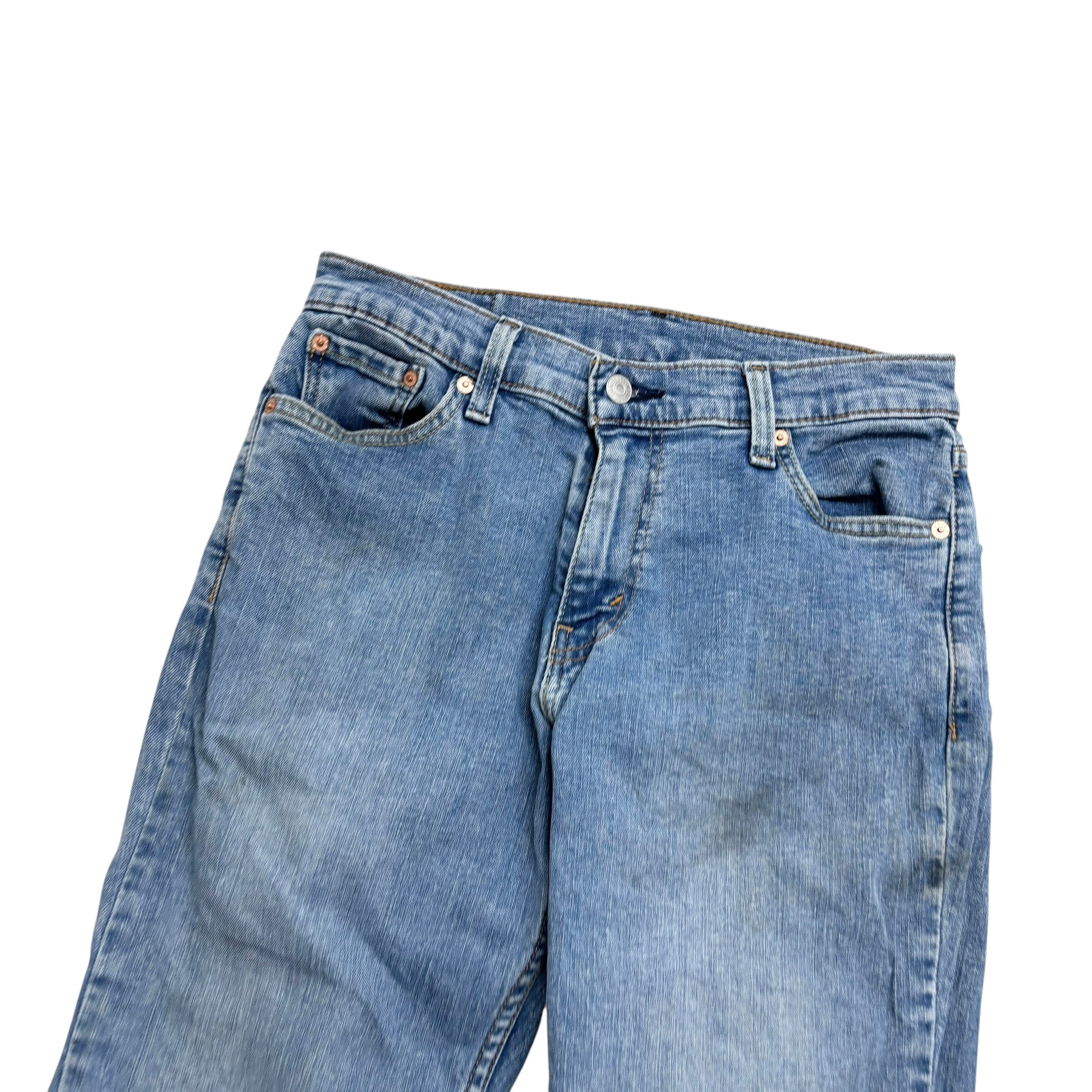 Levis 511 Jeans W29 L32 Mens Light Blue Slim Fit Stretch Denim (F)