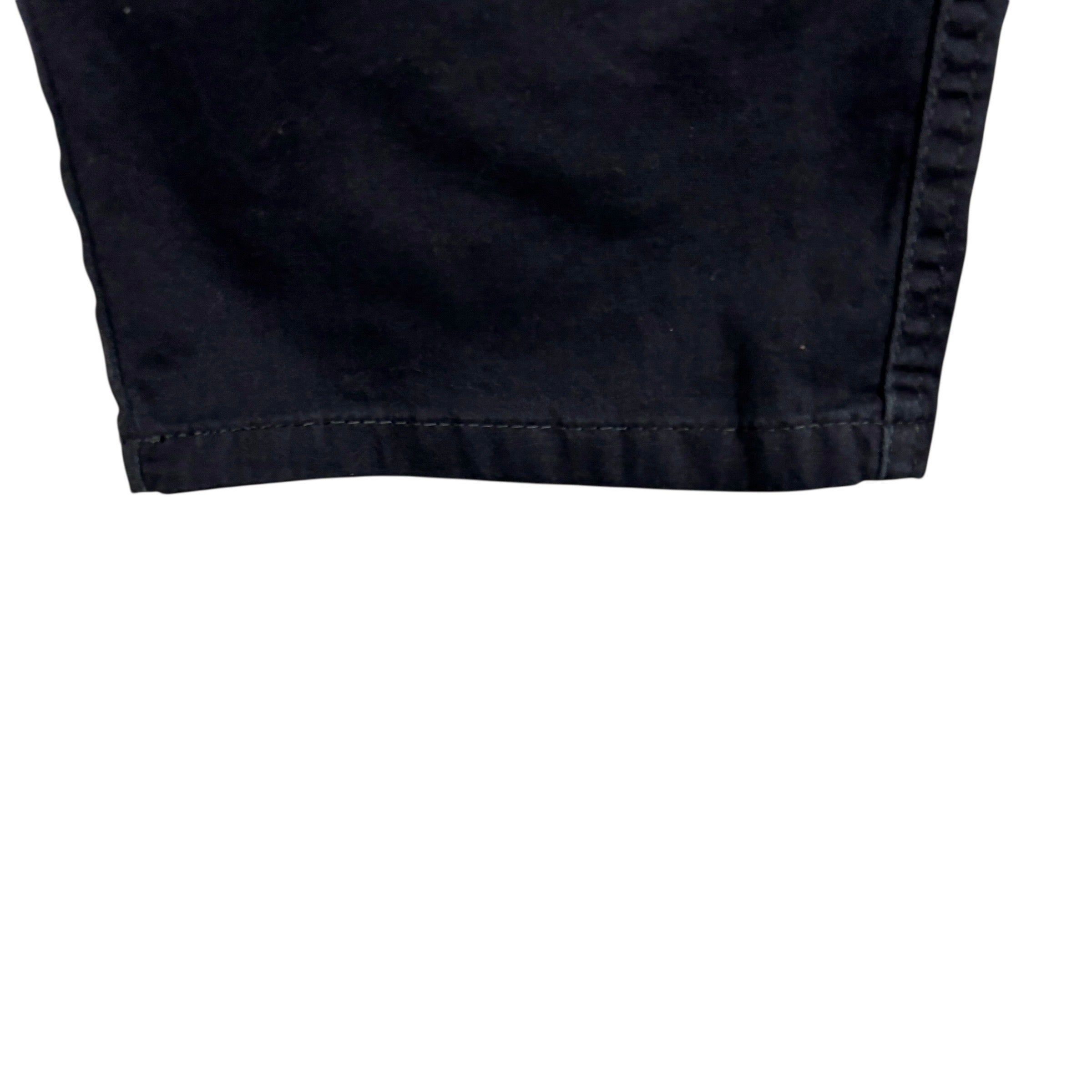 Wrangler Cargo Pants W42 L29 Mens Black Regular Tapered Fit Stretch (E)