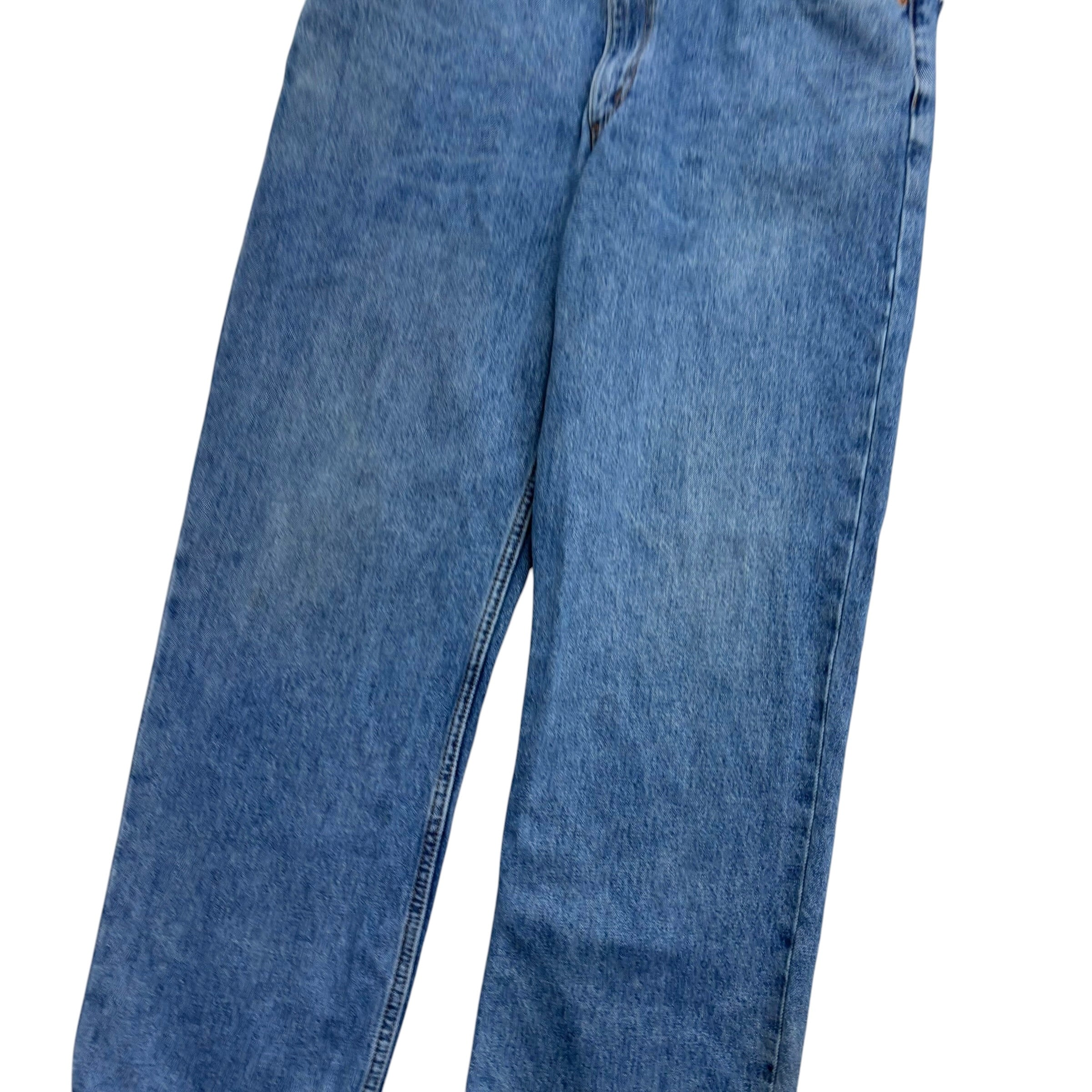 Levis 550 Jeans W36 L30 Mens Mid Blue Baggy Relaxed Straight Fit Denim