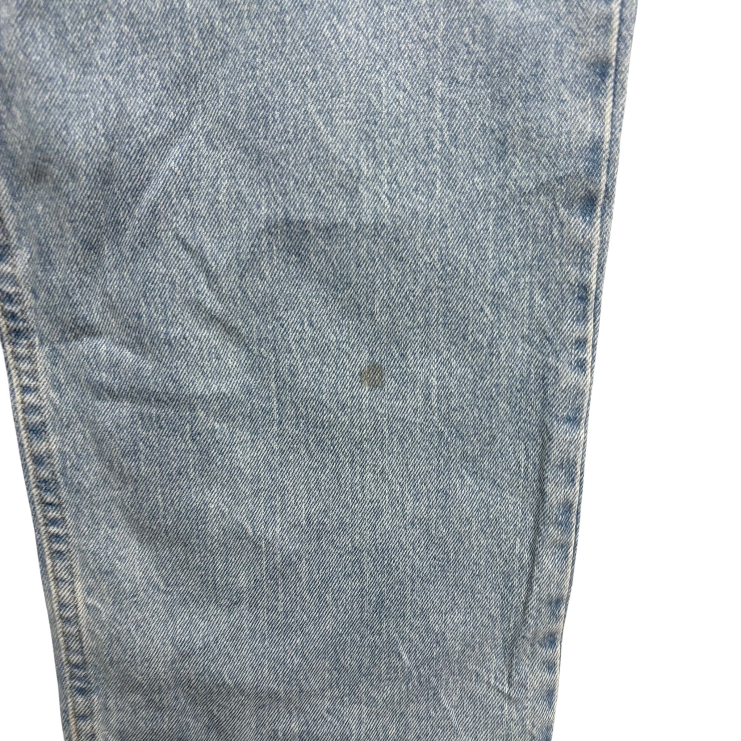 Wrangler Jeans W40 L30 Mens Light Blue Relaxed Straight Fit Stretch Denim