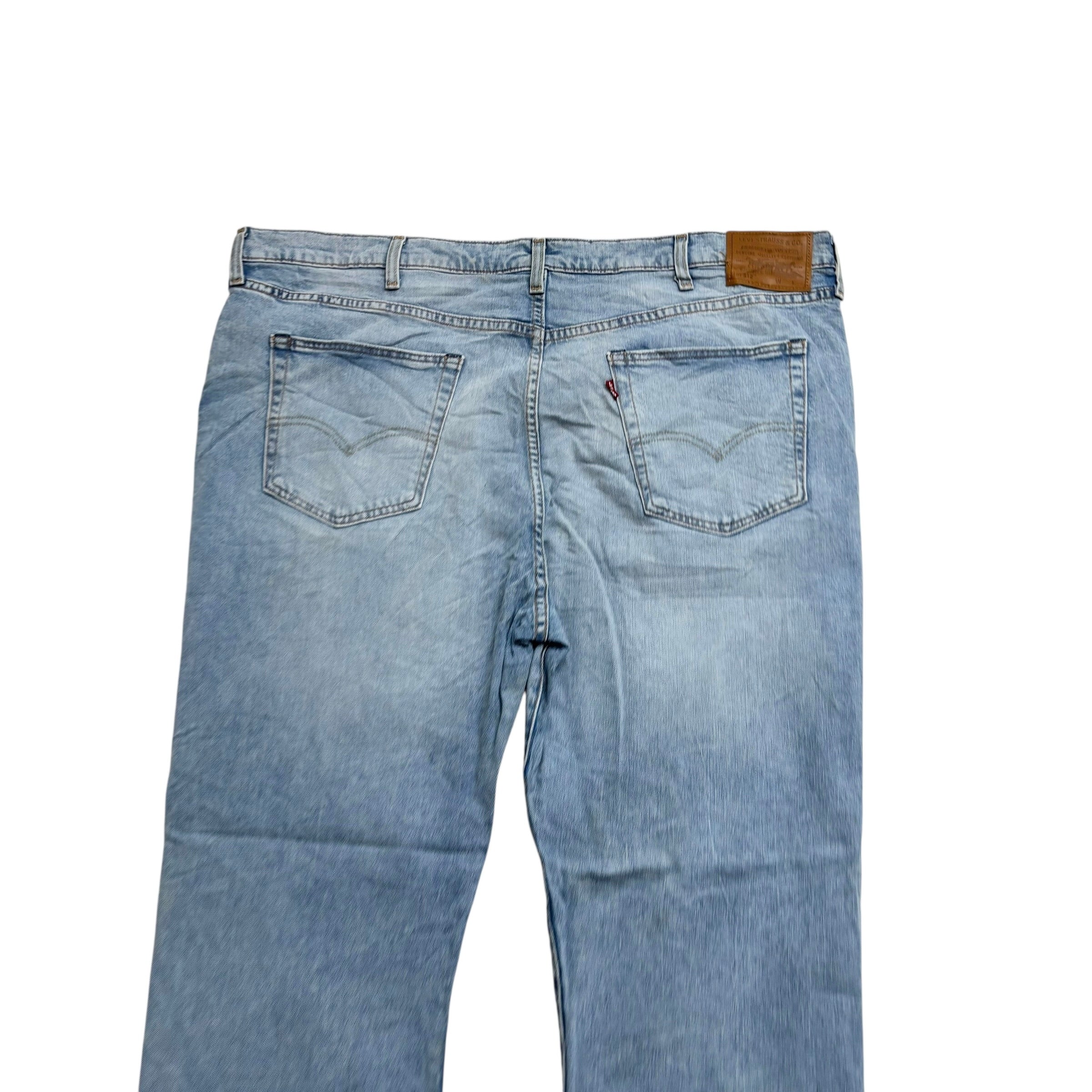 Levis 512 Jeans W44 L33 Mens Light Blue Slim Tapered Fit Stretch Premium Denim