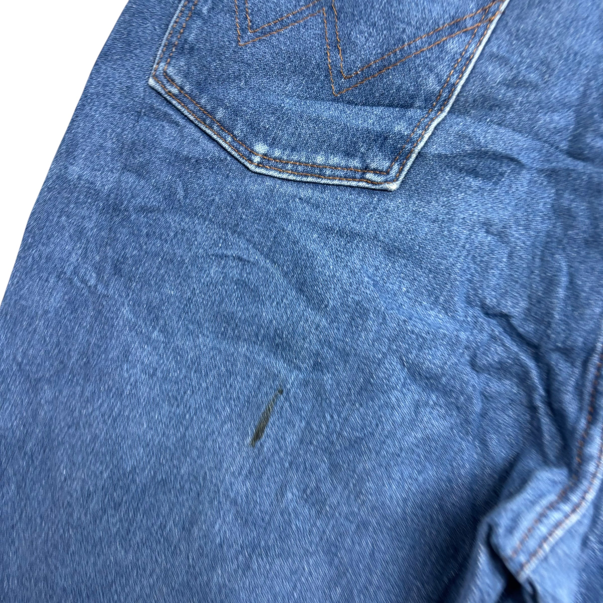 Wrangler Jeans Cowboy Cut W36 L32 Mens Mid Blue 936 Slim Fit Denim (F)