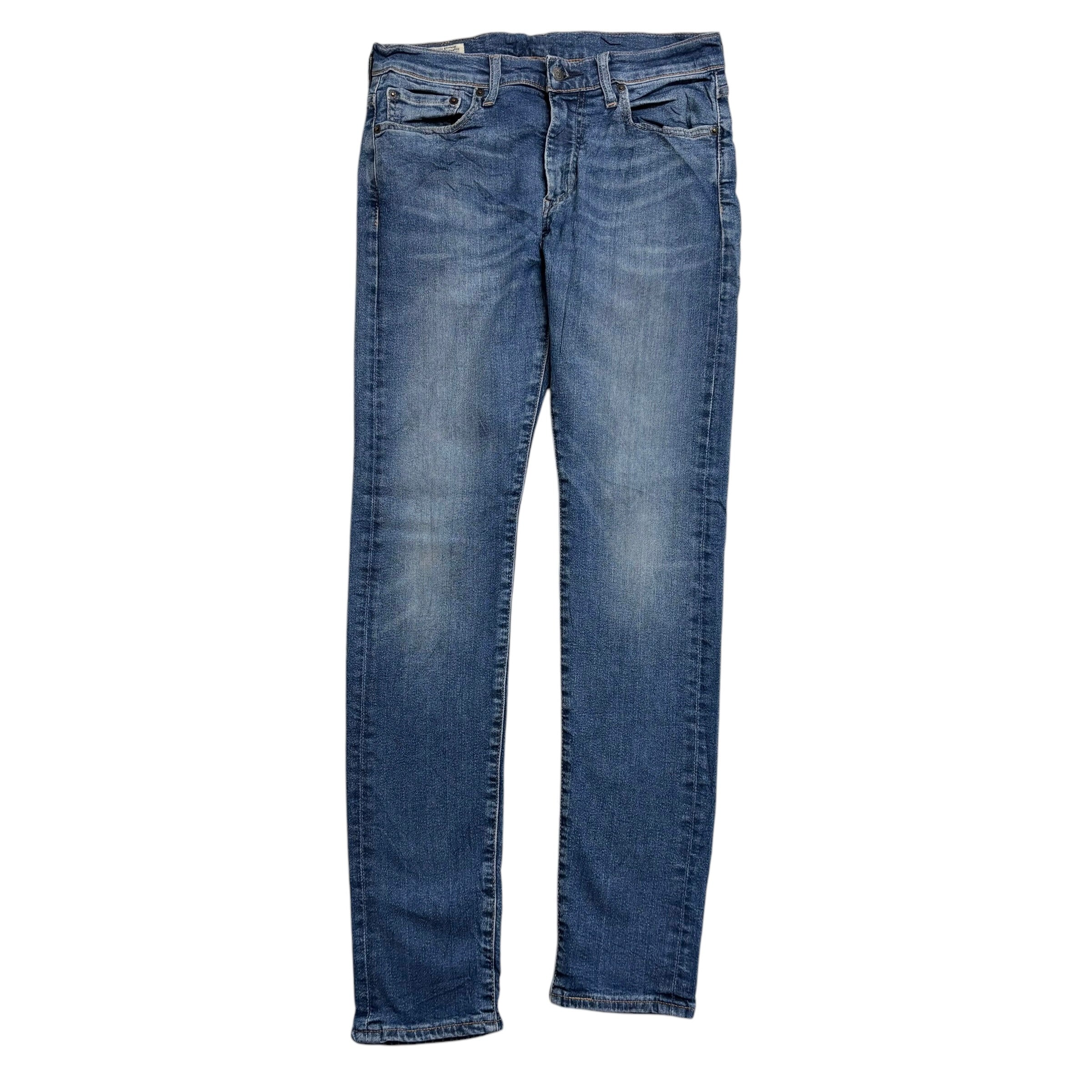 Levis 510 Jeans W29 L32 Mens Light Blue Skinny Fit Stretch Denim (E)