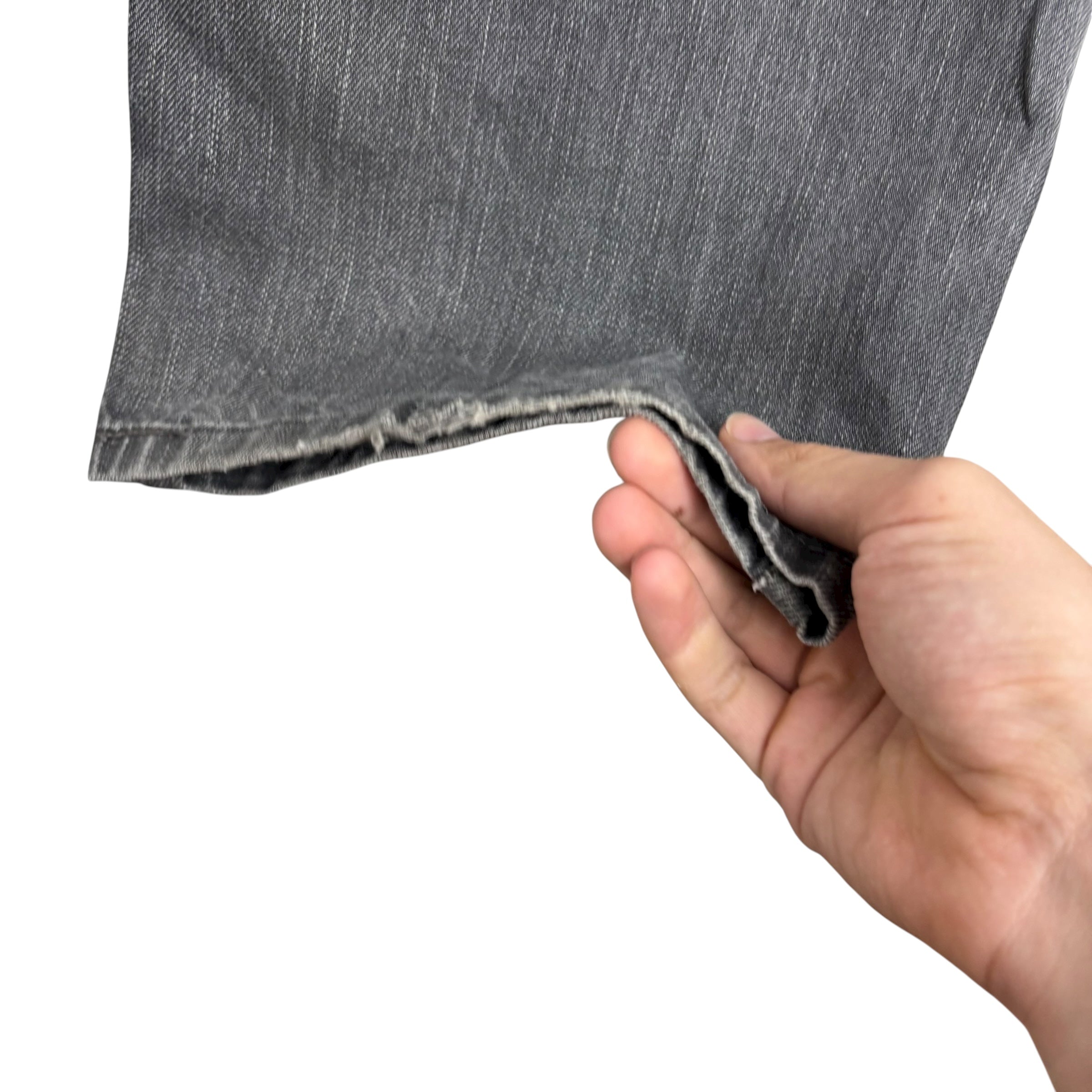 Levis 559 Jeans W34 L29 Mens Grey Baggy Relaxed Straight Fit Denim