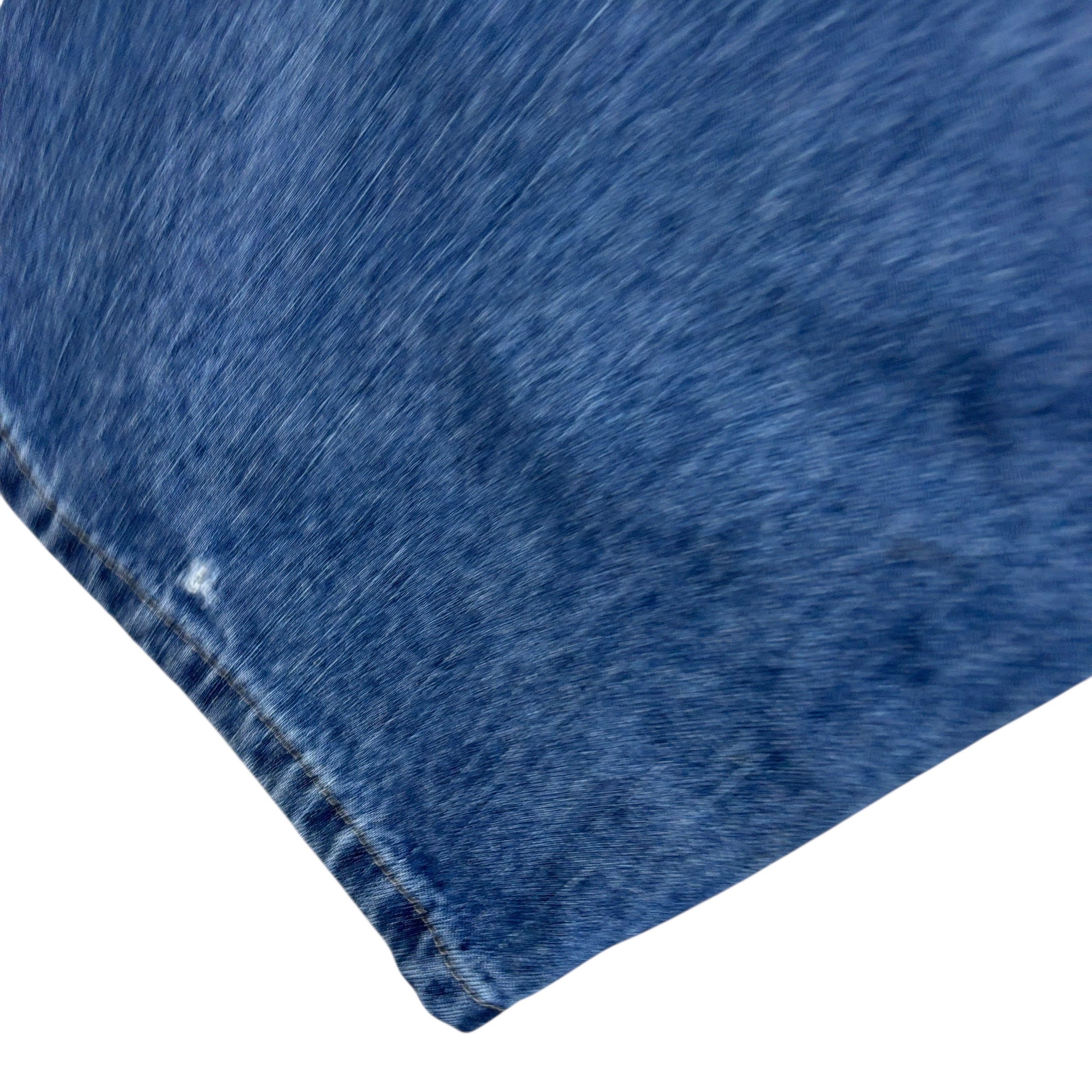 Wrangler Carpenter Jeans W46 L30 Mens Mid Blue Relaxed Straight Fit Denim