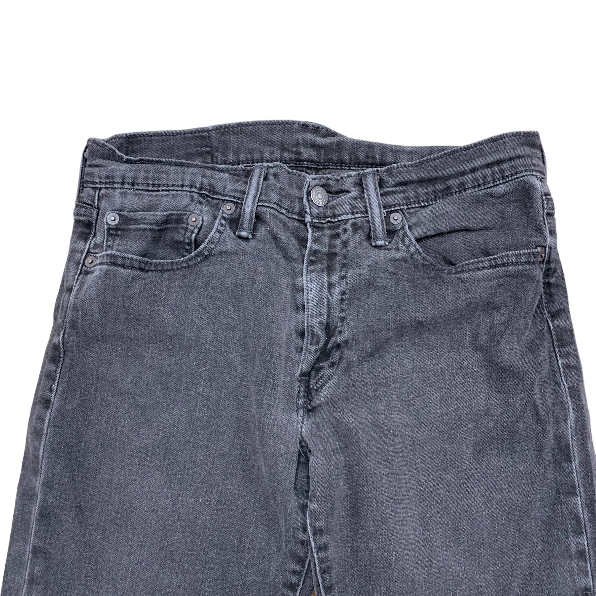 Levis 511 Jeans W32 L34 Mens Black Slim Fit Stretch Denim