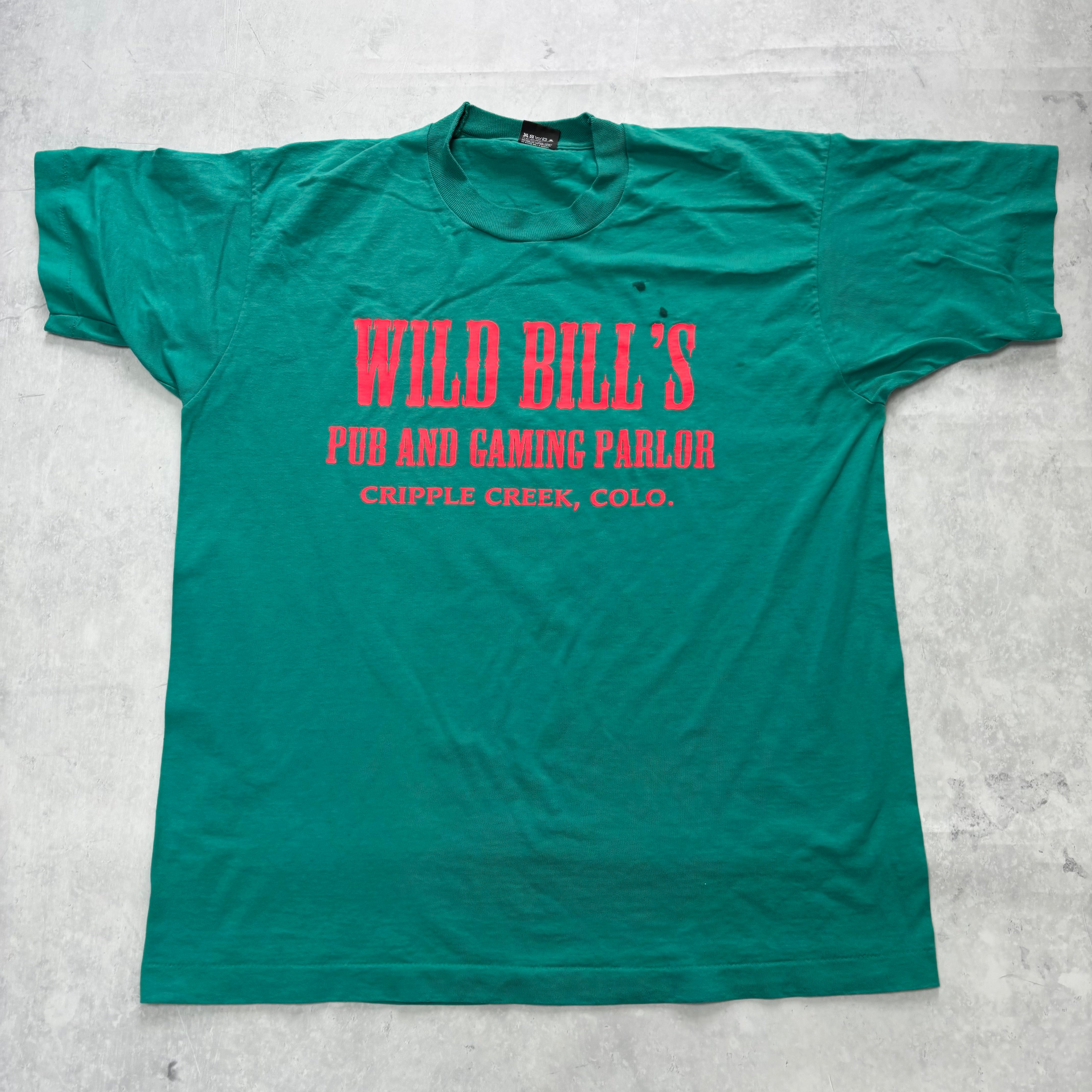 Vintage T Shirt Mens XL Green Single Stitch Graphic Print 90s USA (F)