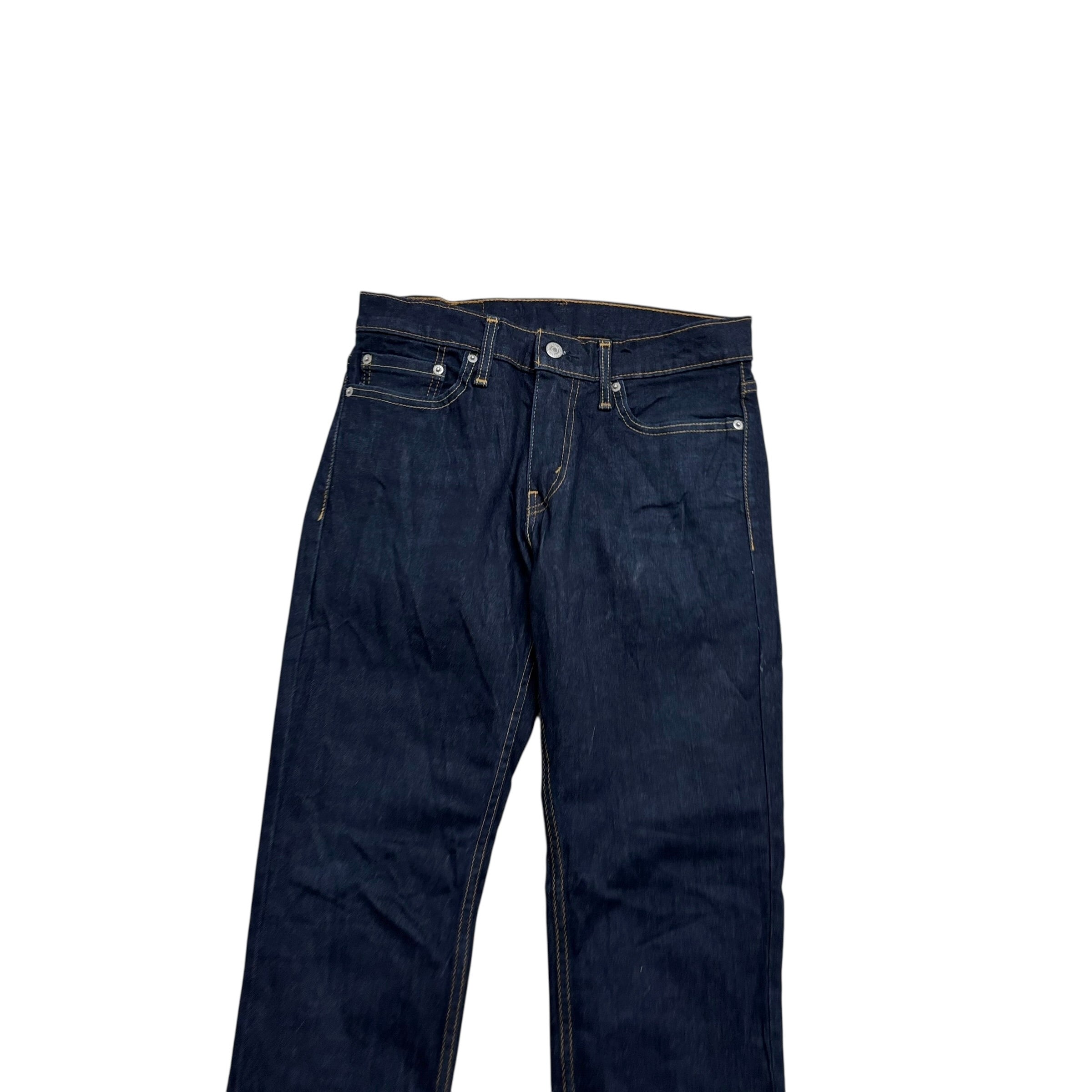 Levis 511 Jeans W29 L32 Mens Dark Blue Slim Fit Stretch Denim (E)