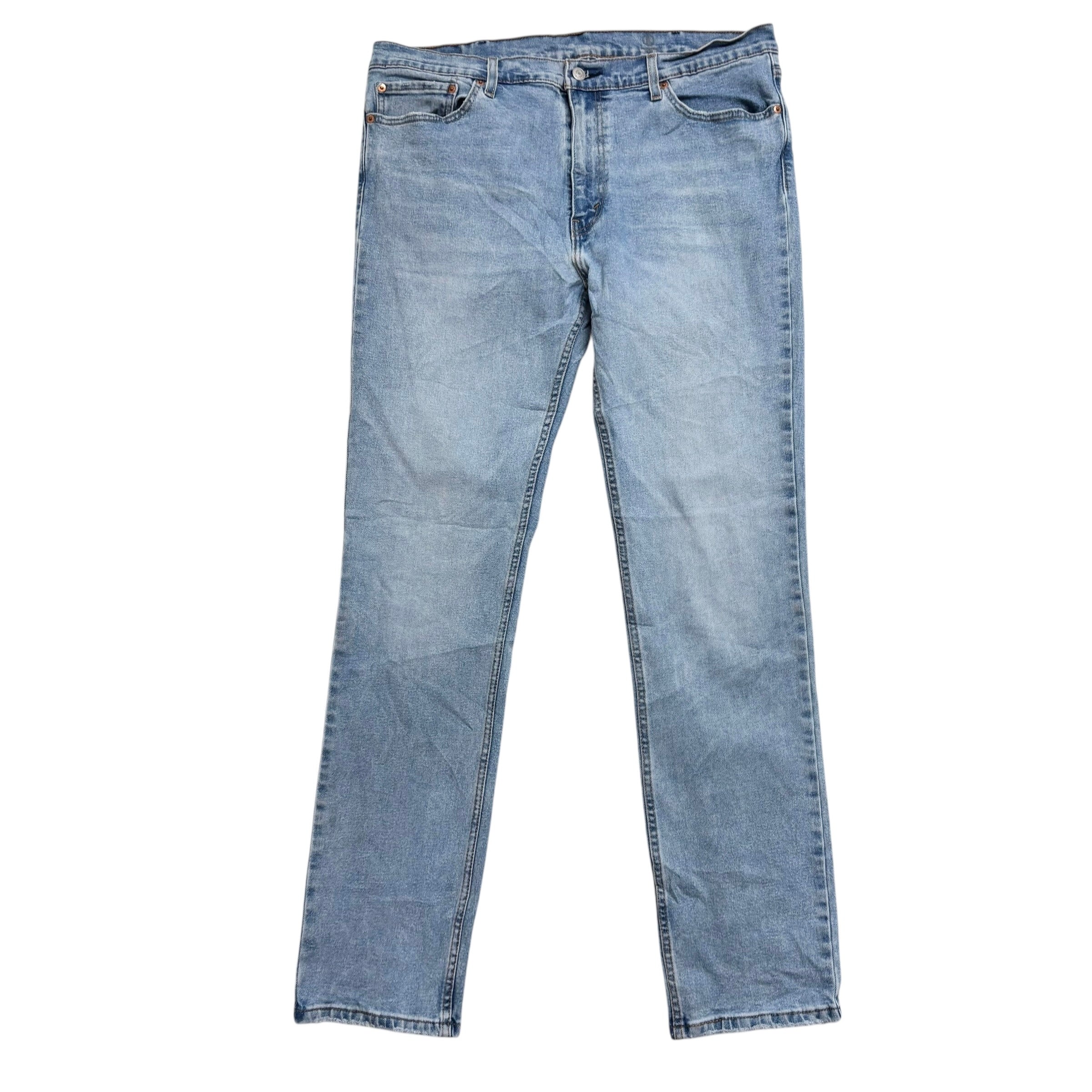 Levis 511 Jeans W38 L34 Mens Light Blue Slim Fit Stretch Denim (E)