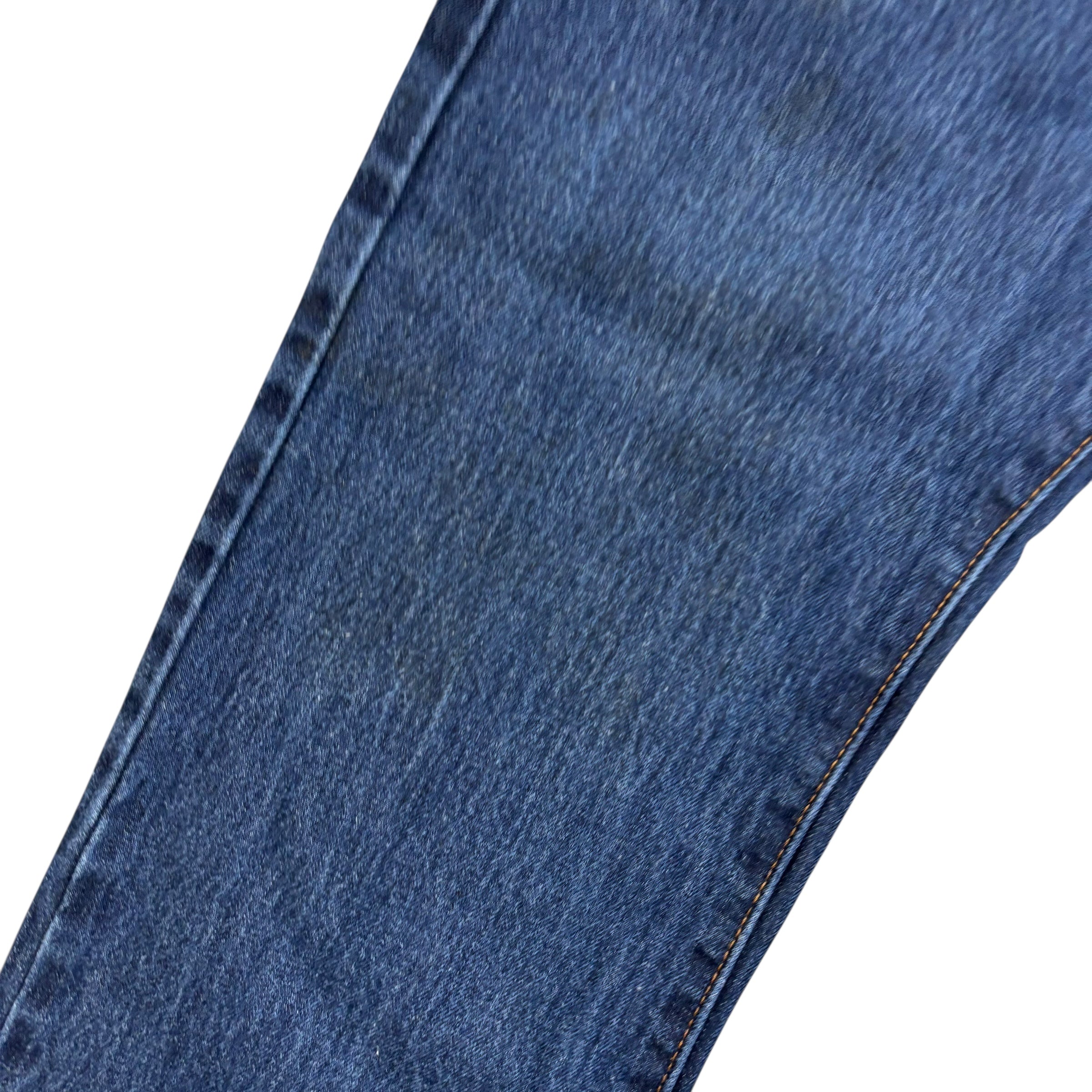 Levis 517 Jeans W34 L32 Mens Dark Blue Regular Bootcut Fit Denim (F)