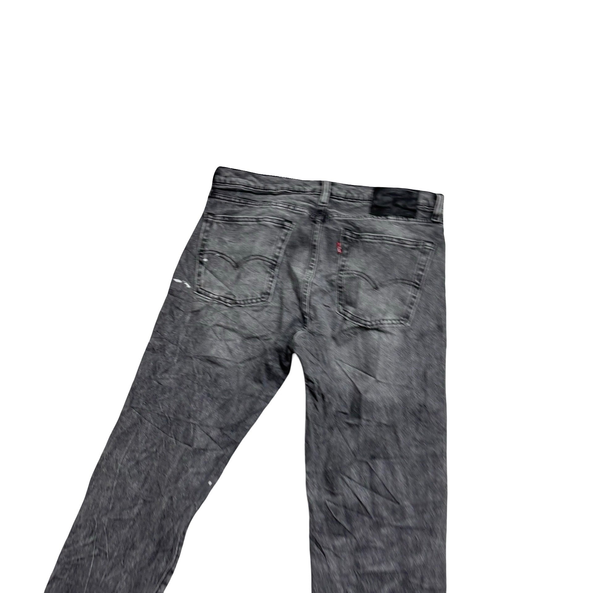 Levis 510 Jeans W32 L34 Mens Grey Skinny Fit Stretch Premium Denim (F)