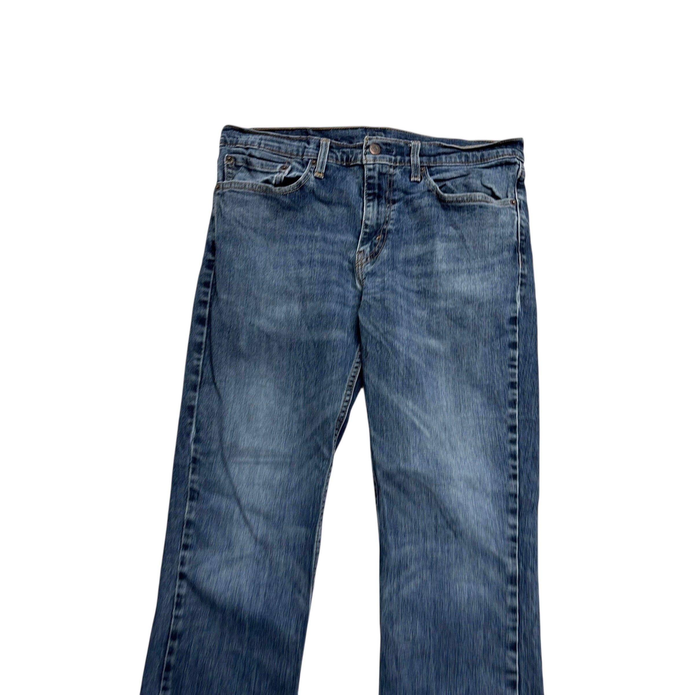 Levis 511 Jeans W34 L30 Mens Mid Blue Slim Fit Stretch Denim