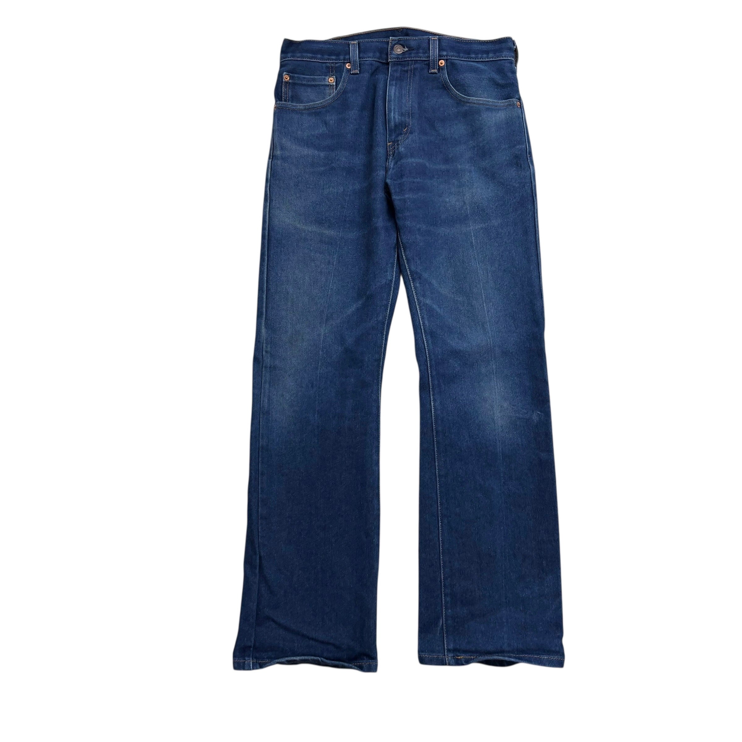Levis 517 Jeans W32 L32 Mens Dark Blue Regular Bootcut Fit Denim