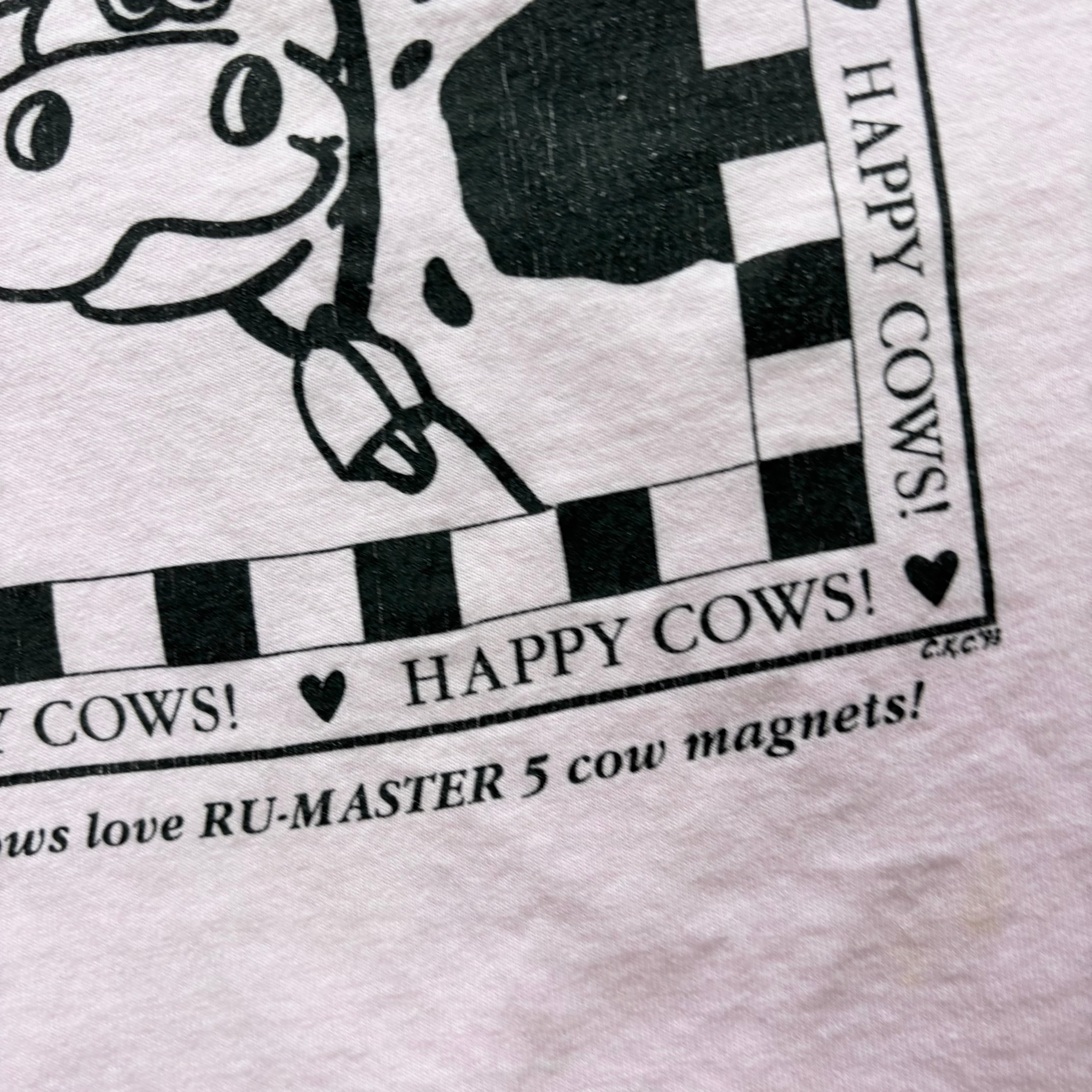 Vintage T Shirt Mens Large Pink Single Stitch Graphic Print 90s USA