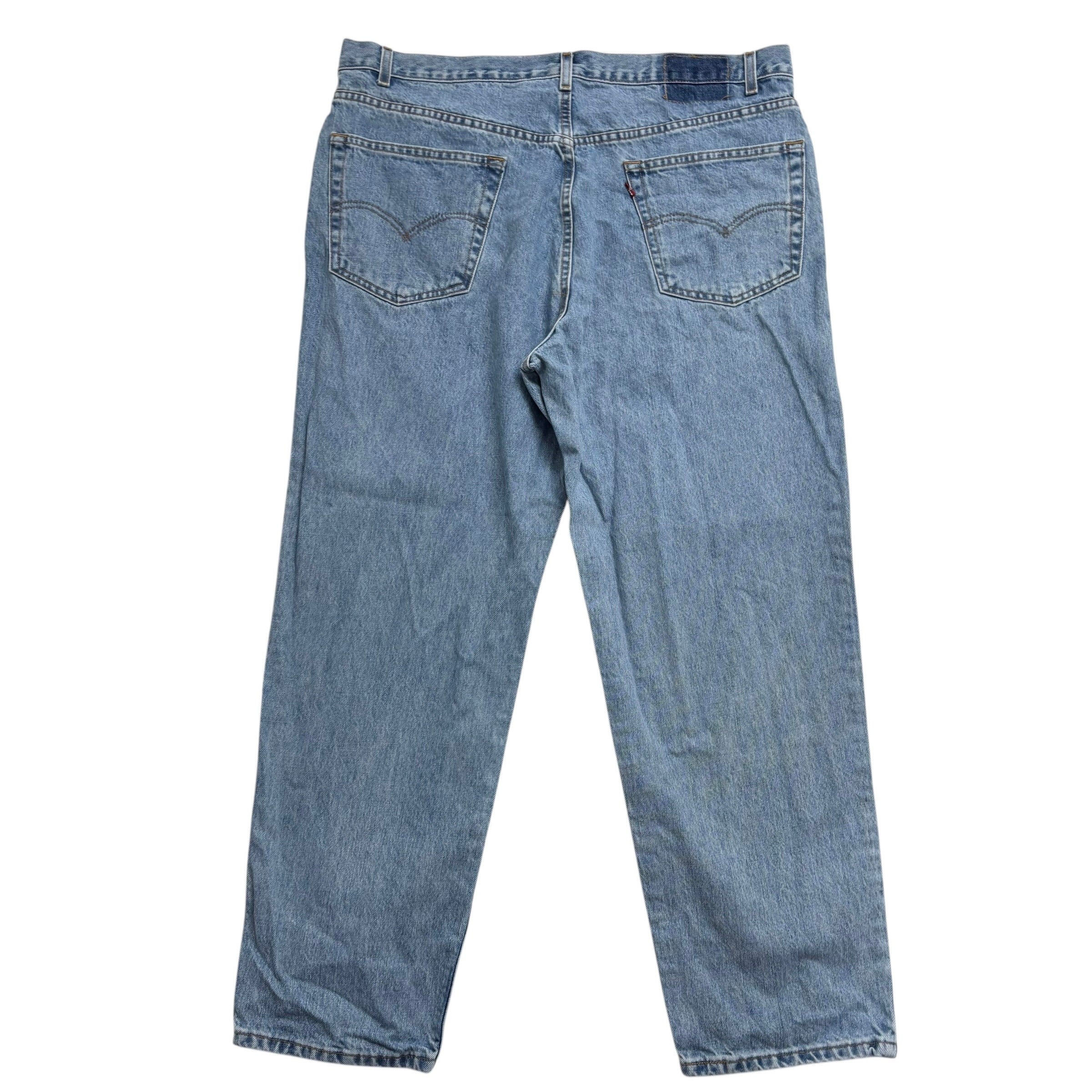 Levis 560 Jeans W40 L30 Mens Light Blue Baggy Relaxed Comfort Fit Vintage Denim