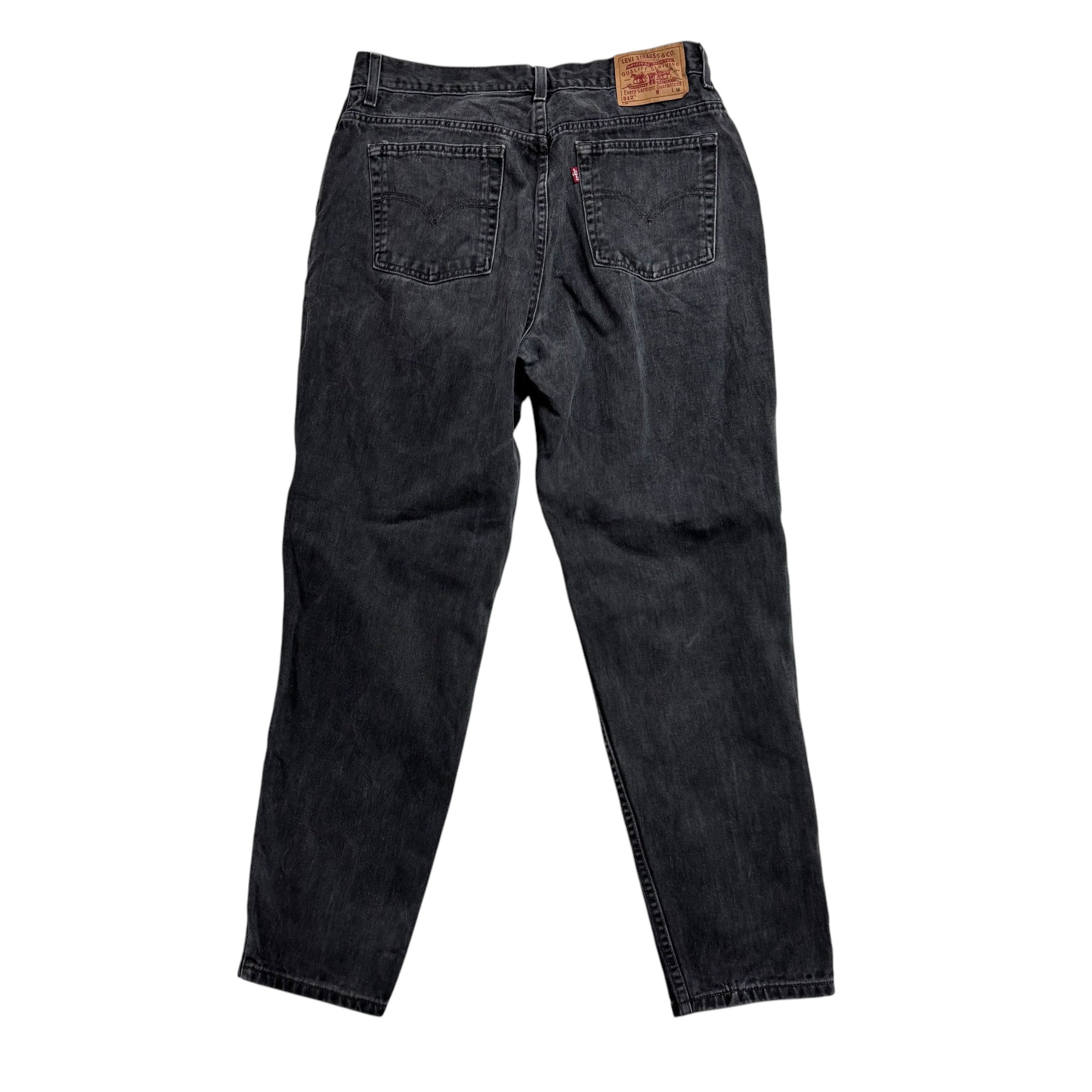 Levis 512 Jeans W32 L30 Womens Slim Straight Fit Vintage Denim