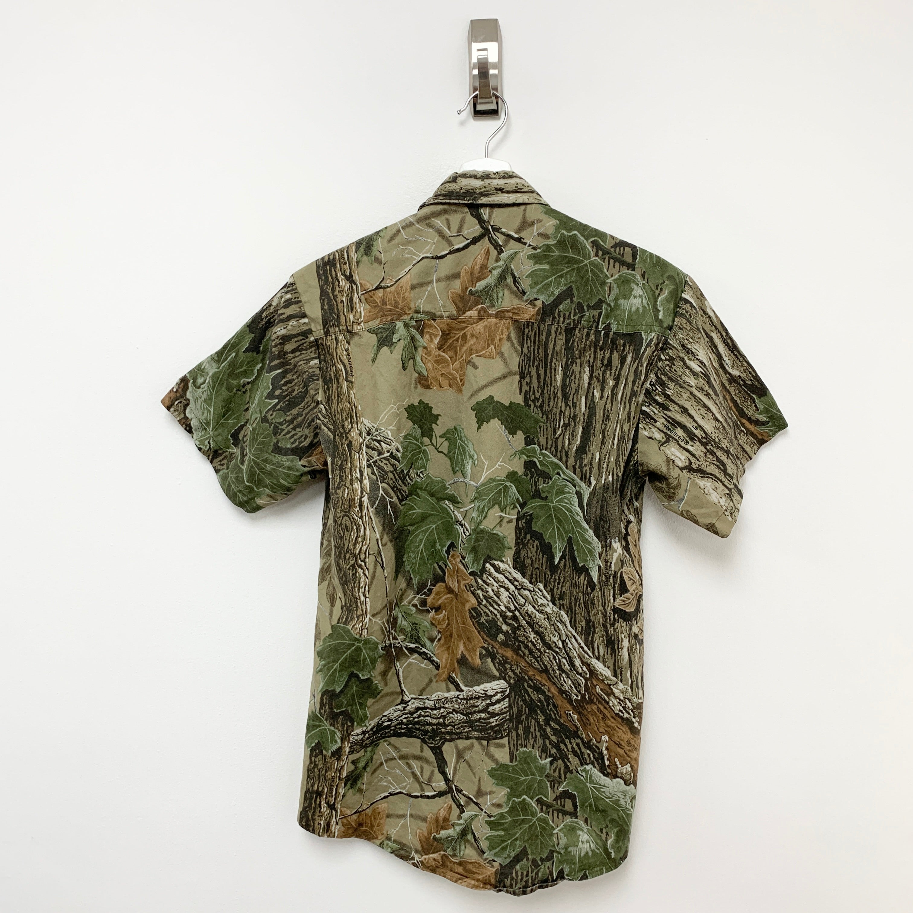 Vintage RealTree Shirt Small Hunting Camo USA