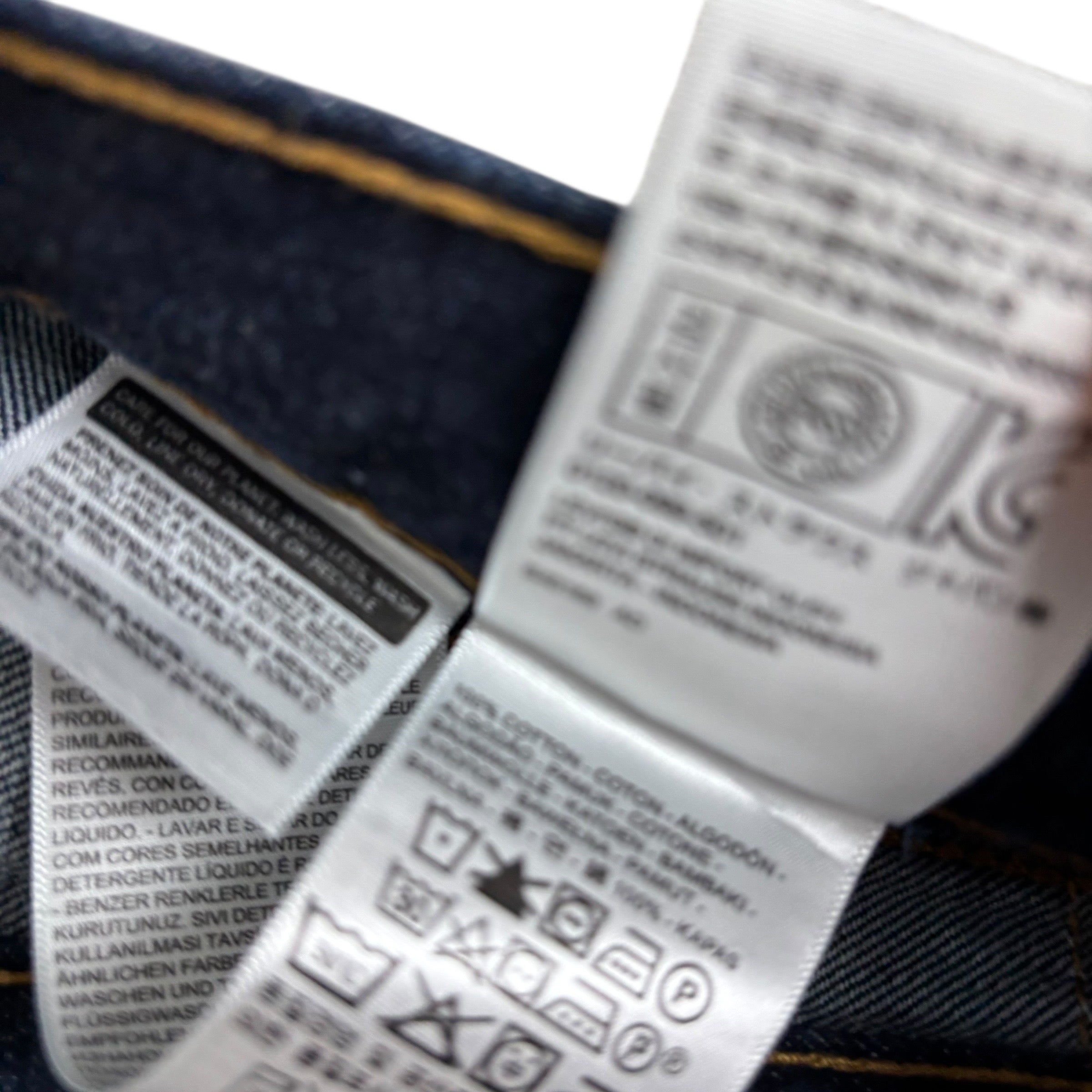 Levis 505 Jeans W32 L32 Mens Dark Blue Regular Straight Fit Denim (E)