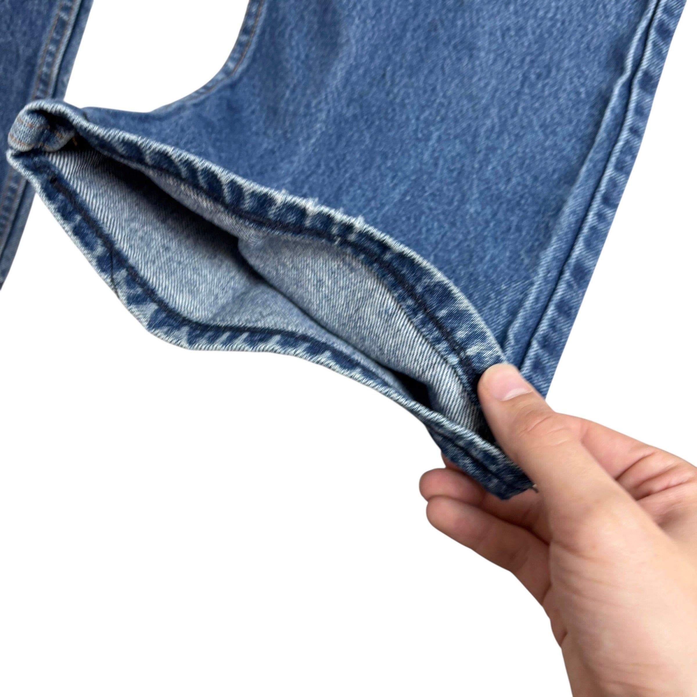 Levis 517 Jeans W34 L31 Mens Mid Blue Regular Bootcut Fit Made In USA Vintage