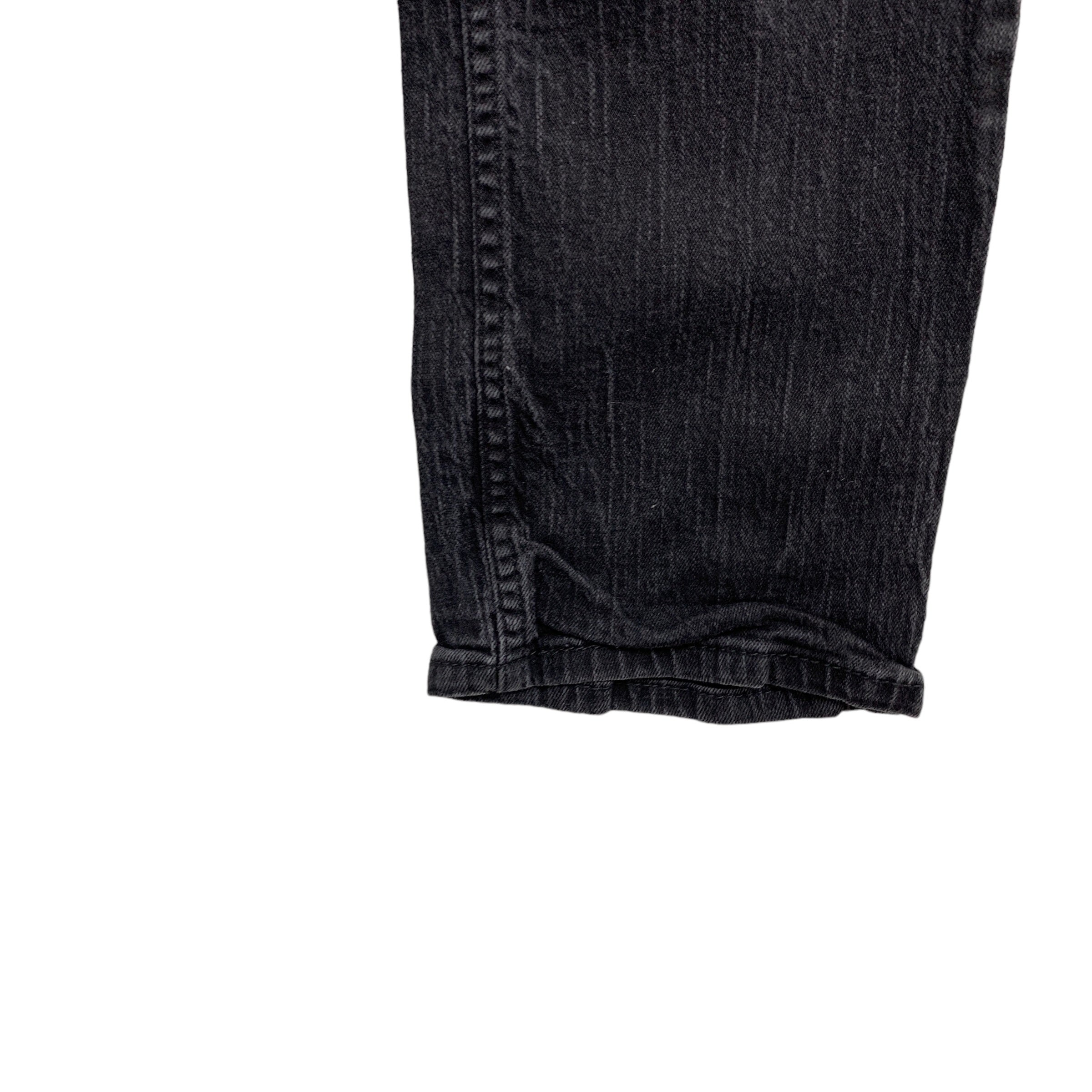 Levis 559 Jeans W30 L34 Mens Charcoal Black Straight Fit Stretch Denim