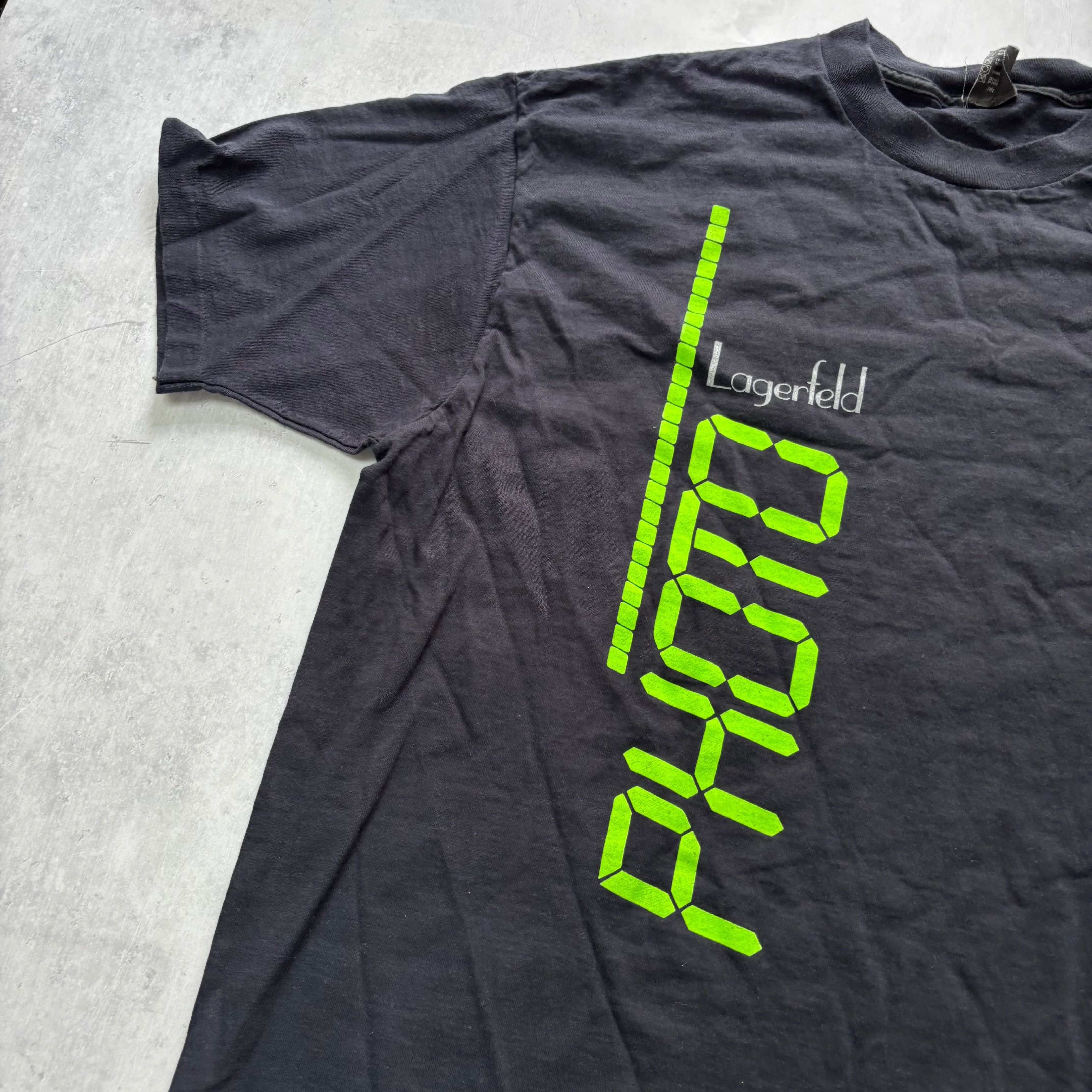 Vintage T Shirt Mens XL Black Single Stitch Graphic Print 90s USA (E)