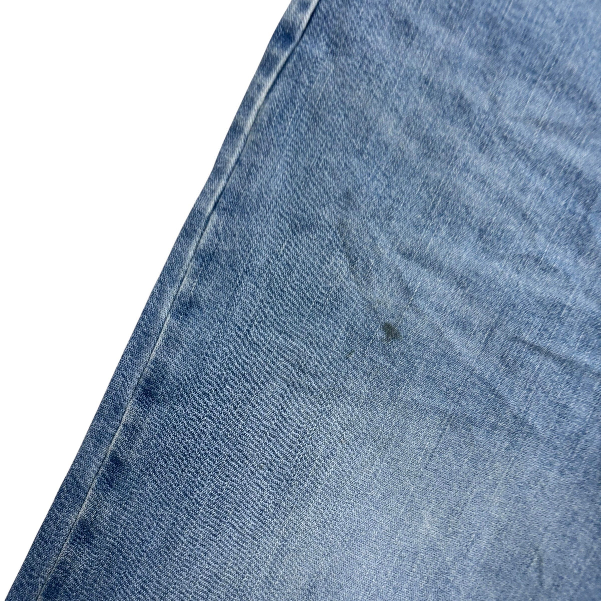 Wrangler Jeans W42 L32 Mens Light Blue Relaxed Bootcut Fit Stretch Denim