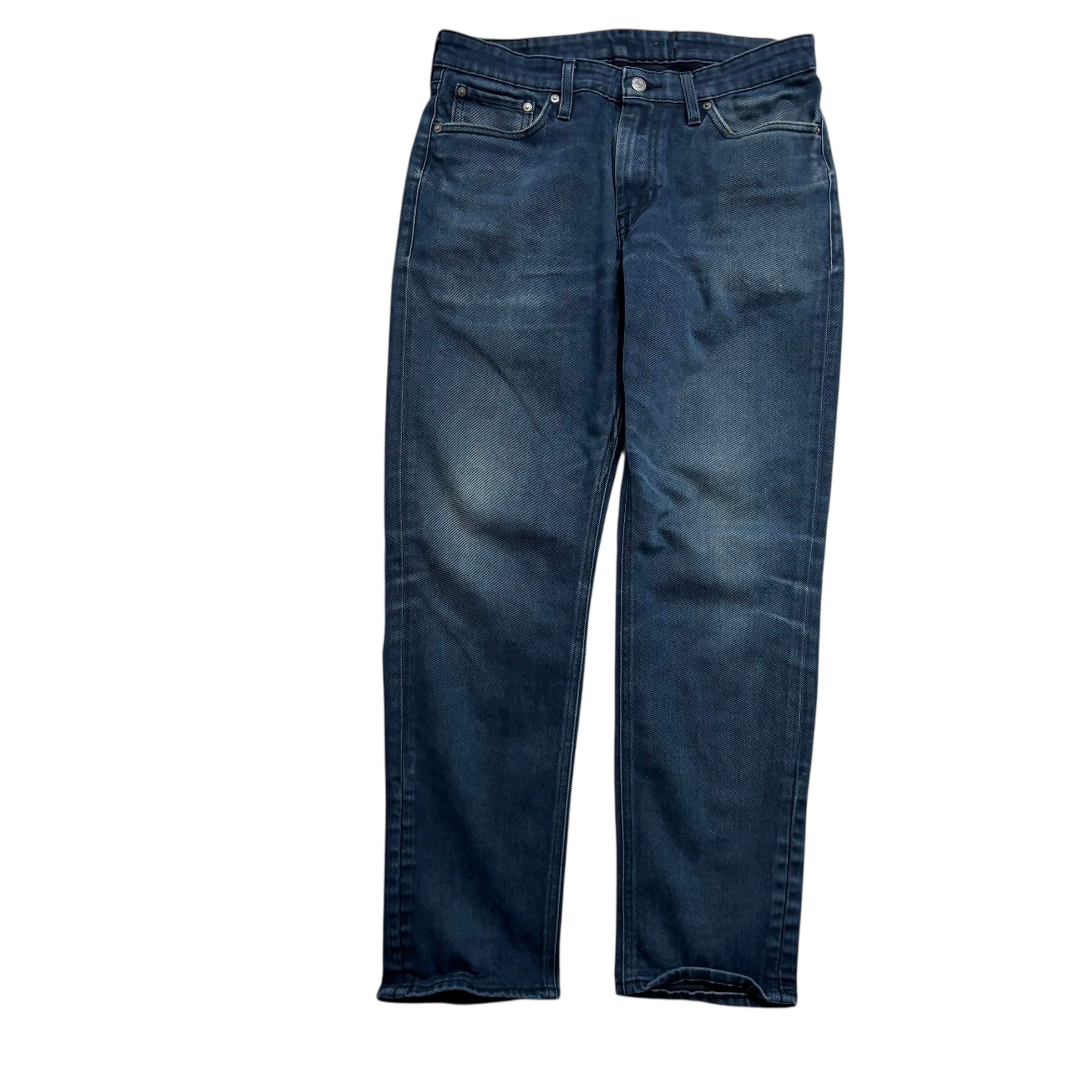 Levis 511 Commuter Jeans W32 L29 Mens Navy Blue Slim Fit Stretch Denim (F)